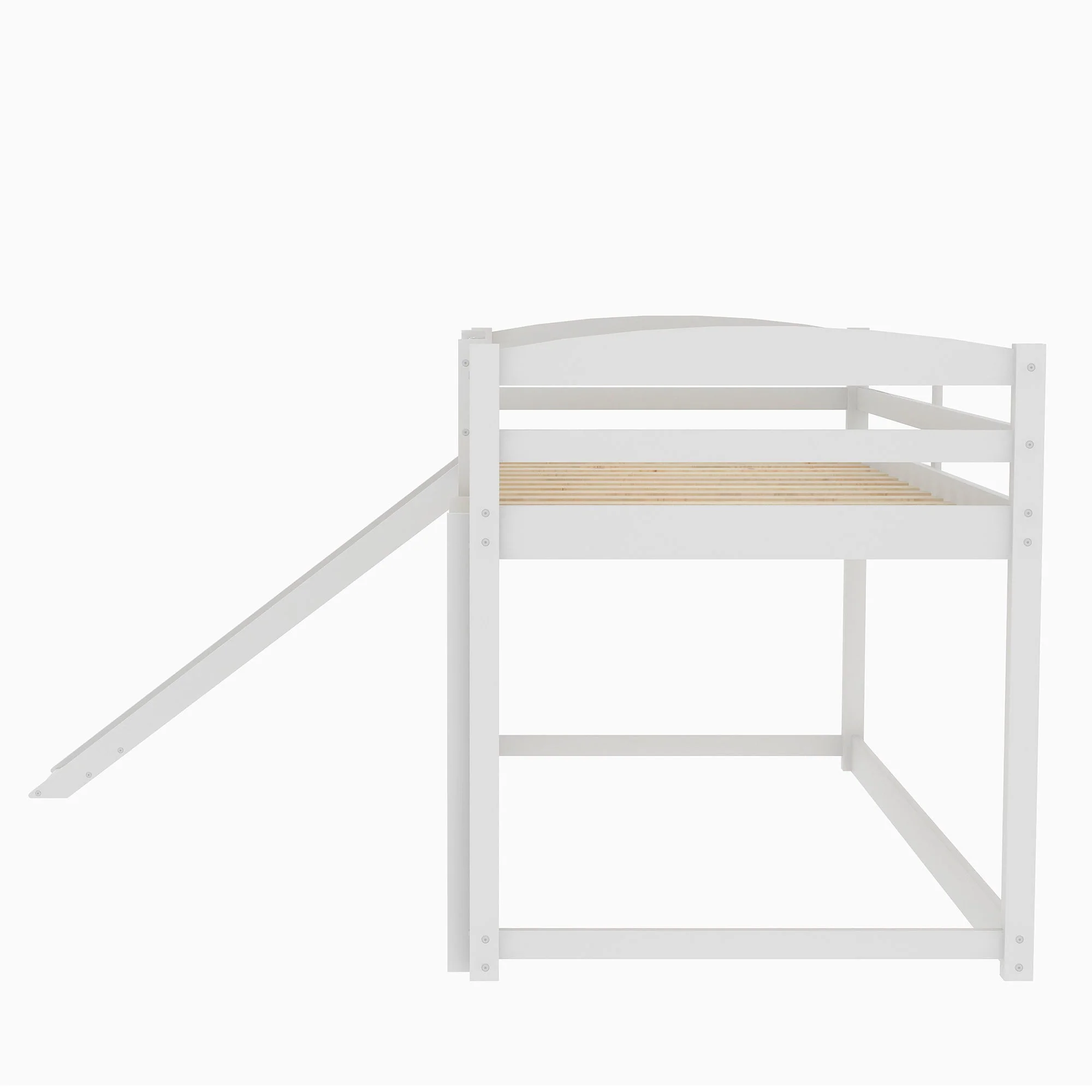 Durable Bunk Bed With Convertible Slide And Ladder - Image 3