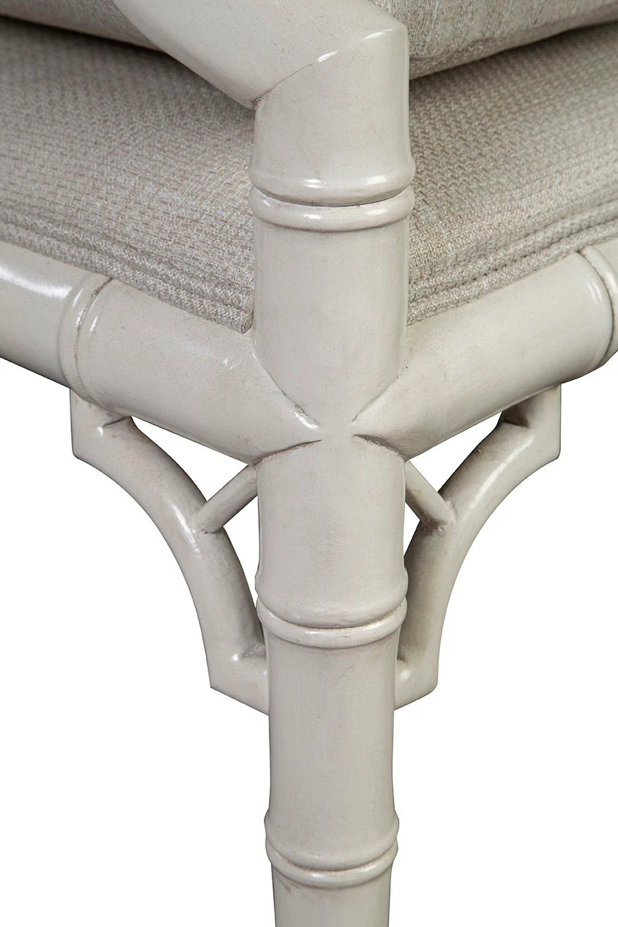 Durango - Arm Chair (Set of 2) - White / Pearl Silver - Image 3