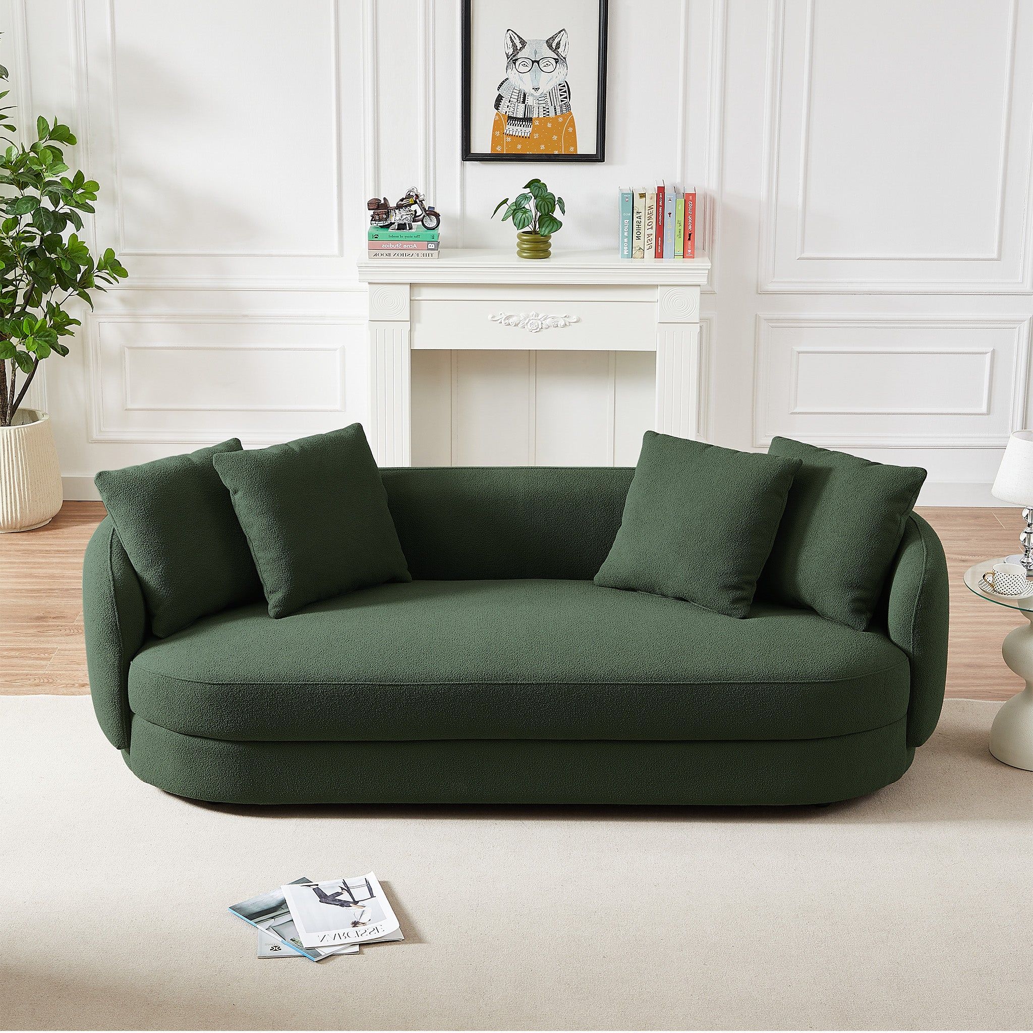 Dylan - Modern French Boucle Sofa - Image 8
