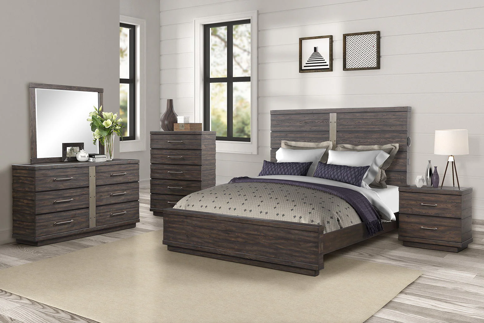 Edison - Nightstand - Ebony - Image 2