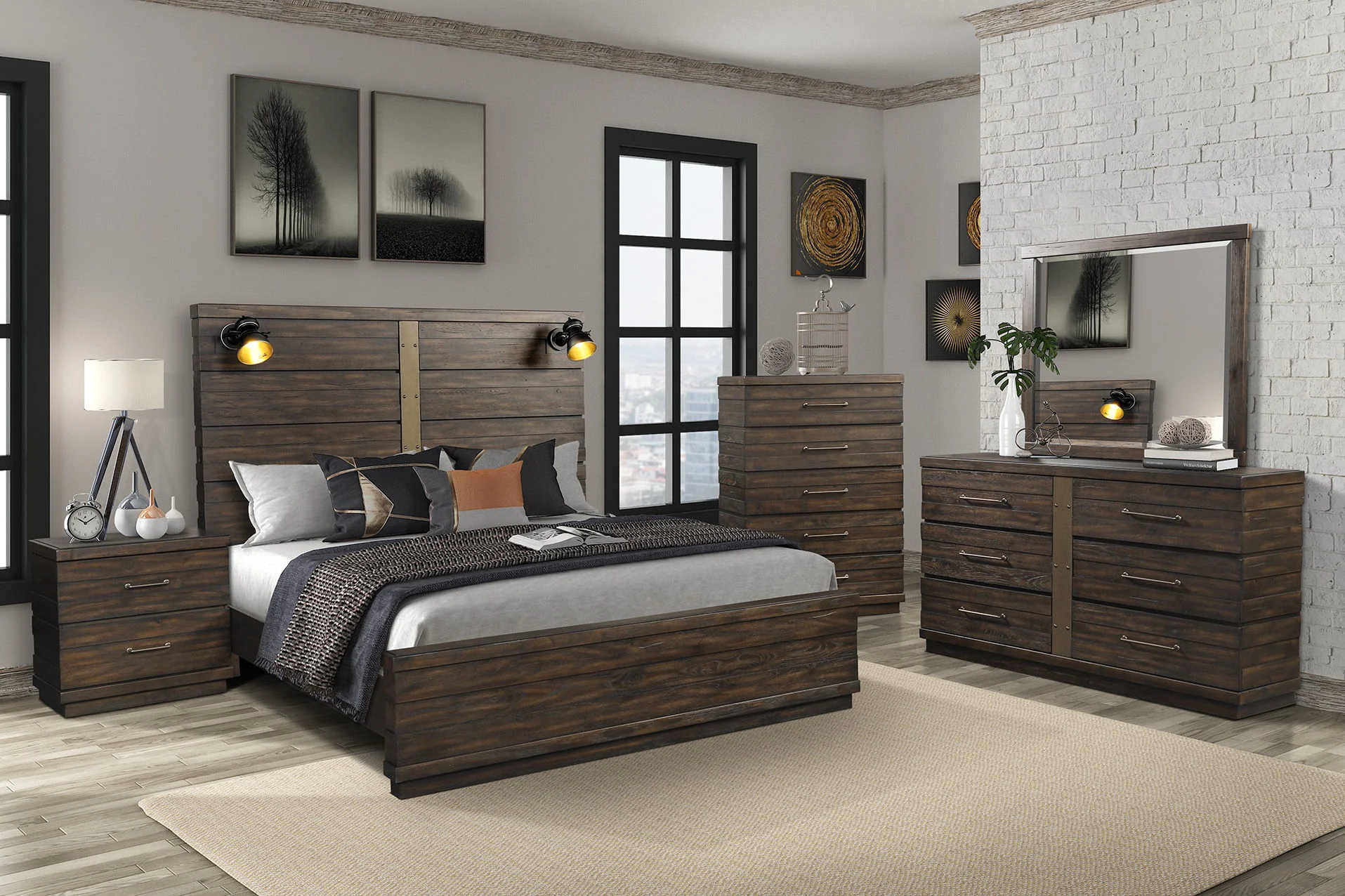 Edison - Nightstand - Ebony - Image 3