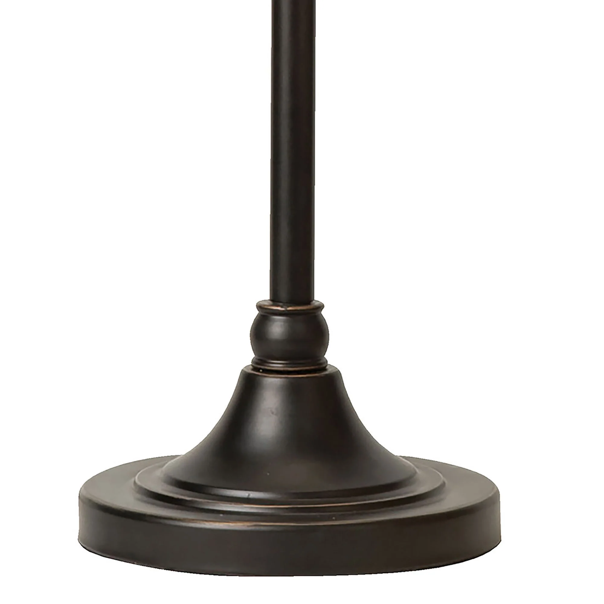 Edmond - Bell Down Table Lamp With Shade - Brown - Image 2