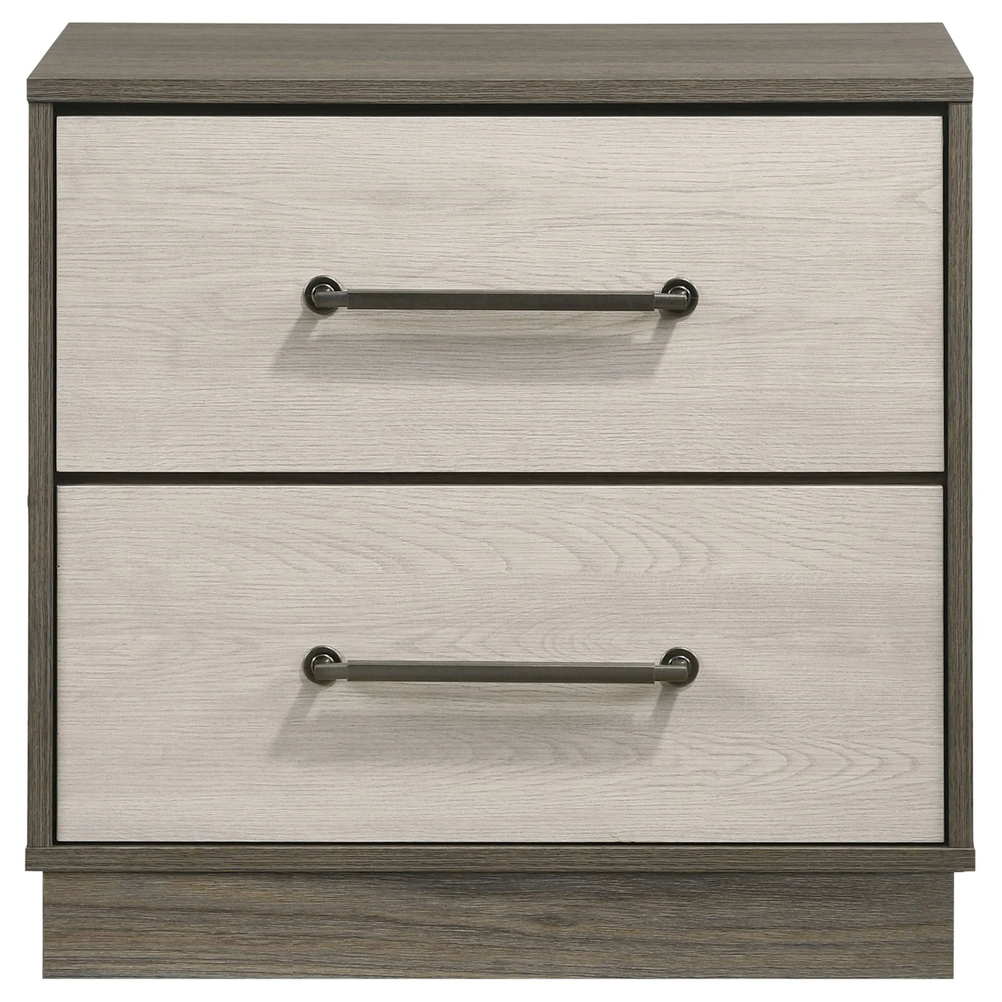 Edmondson - 2 Drawer Nightstand - Gray - Image 2