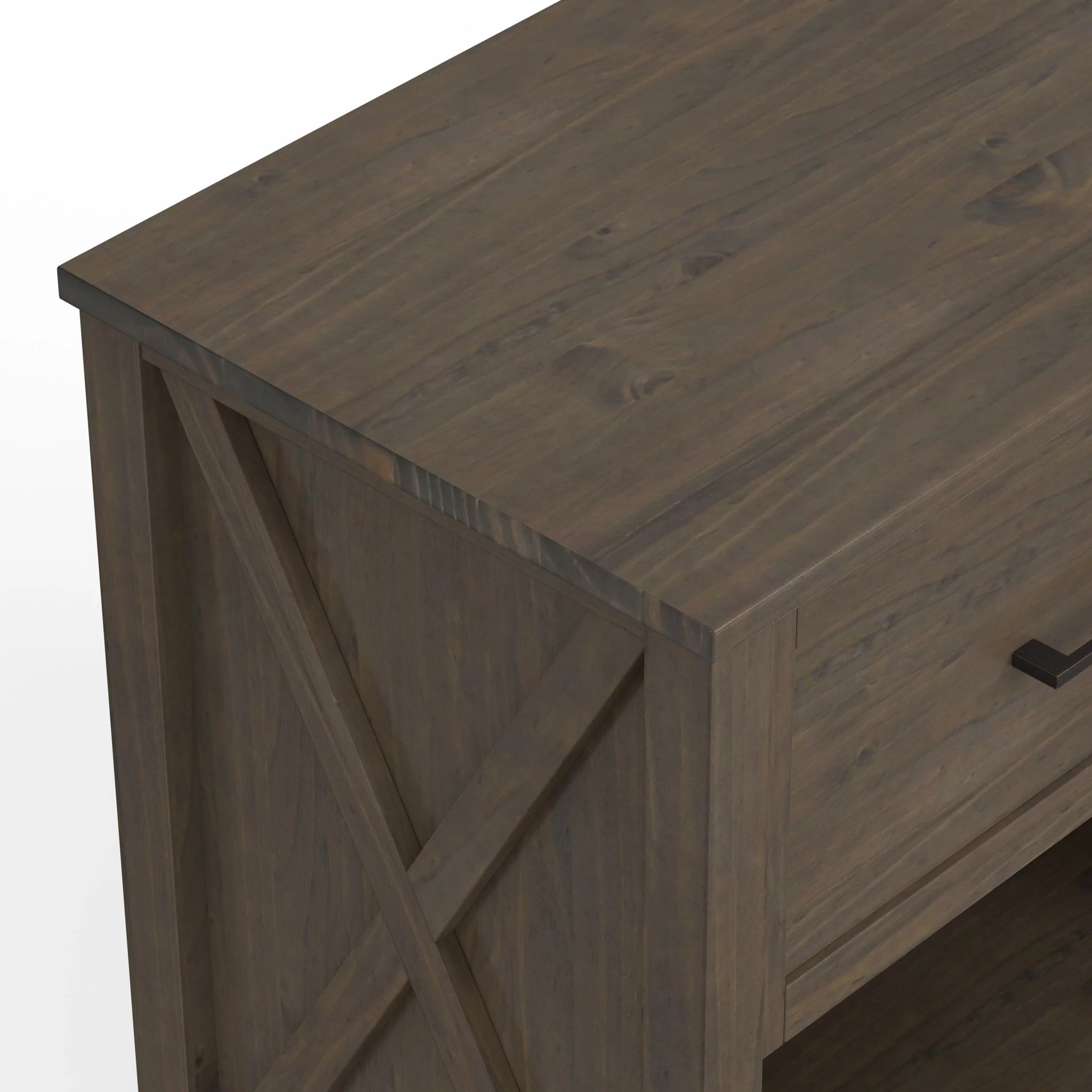 Ela - Bedside Table - Smoky Brown - Image 9