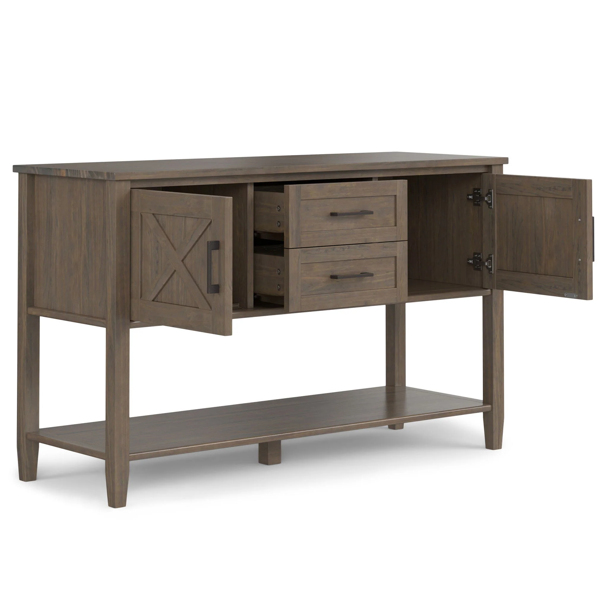 Ela - Console Table - Smoky Brown - Image 8
