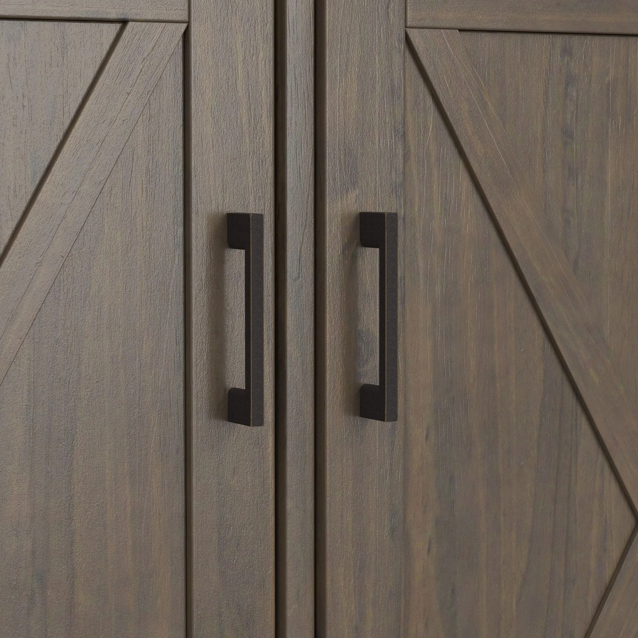 Ela - Wide Storage Cabinet - Smoky Brown - Image 8