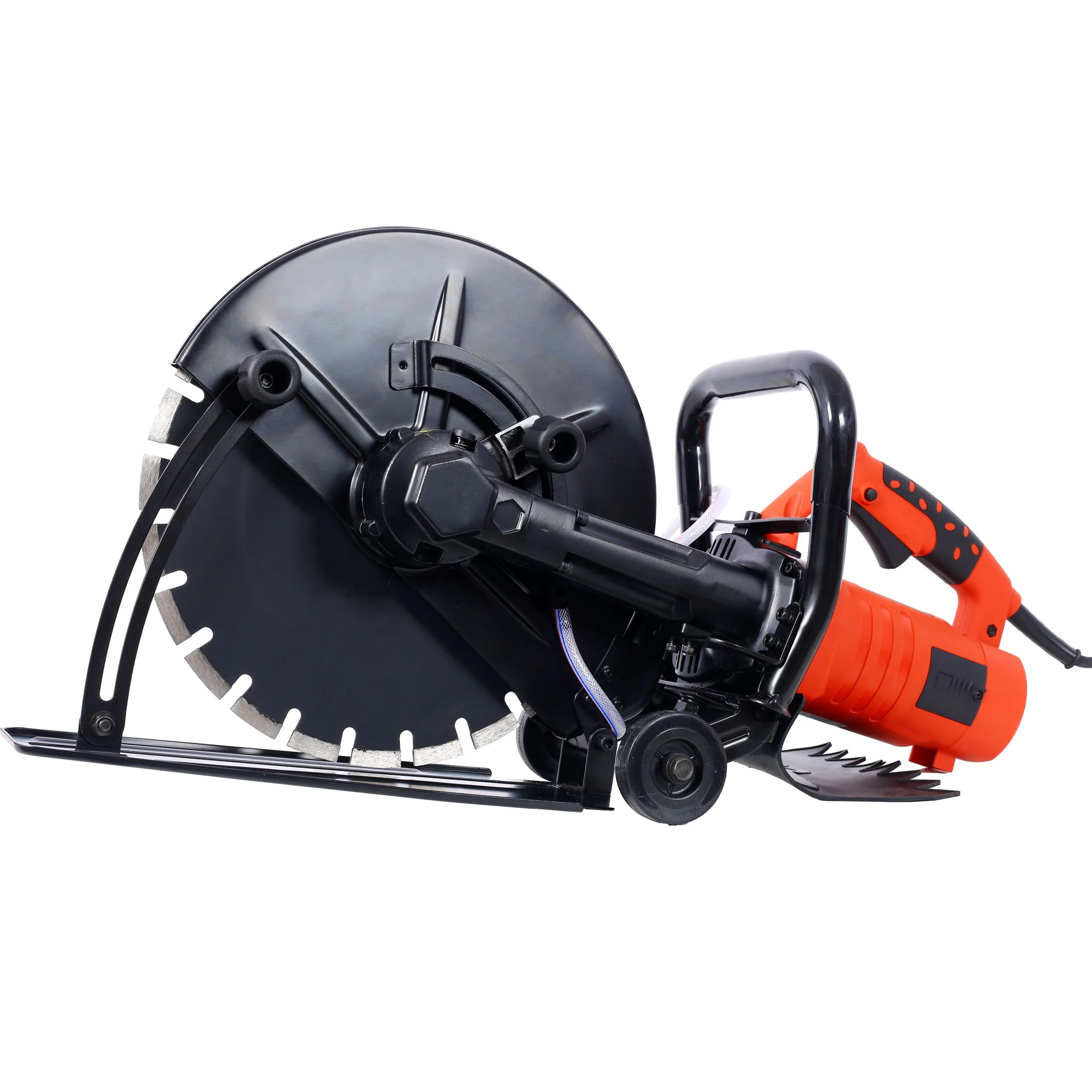 Electric 14" Cut Off Saw With Wet / Dry Functionality And Water Line Attachment Metal, 30" Length - Black - Image 3