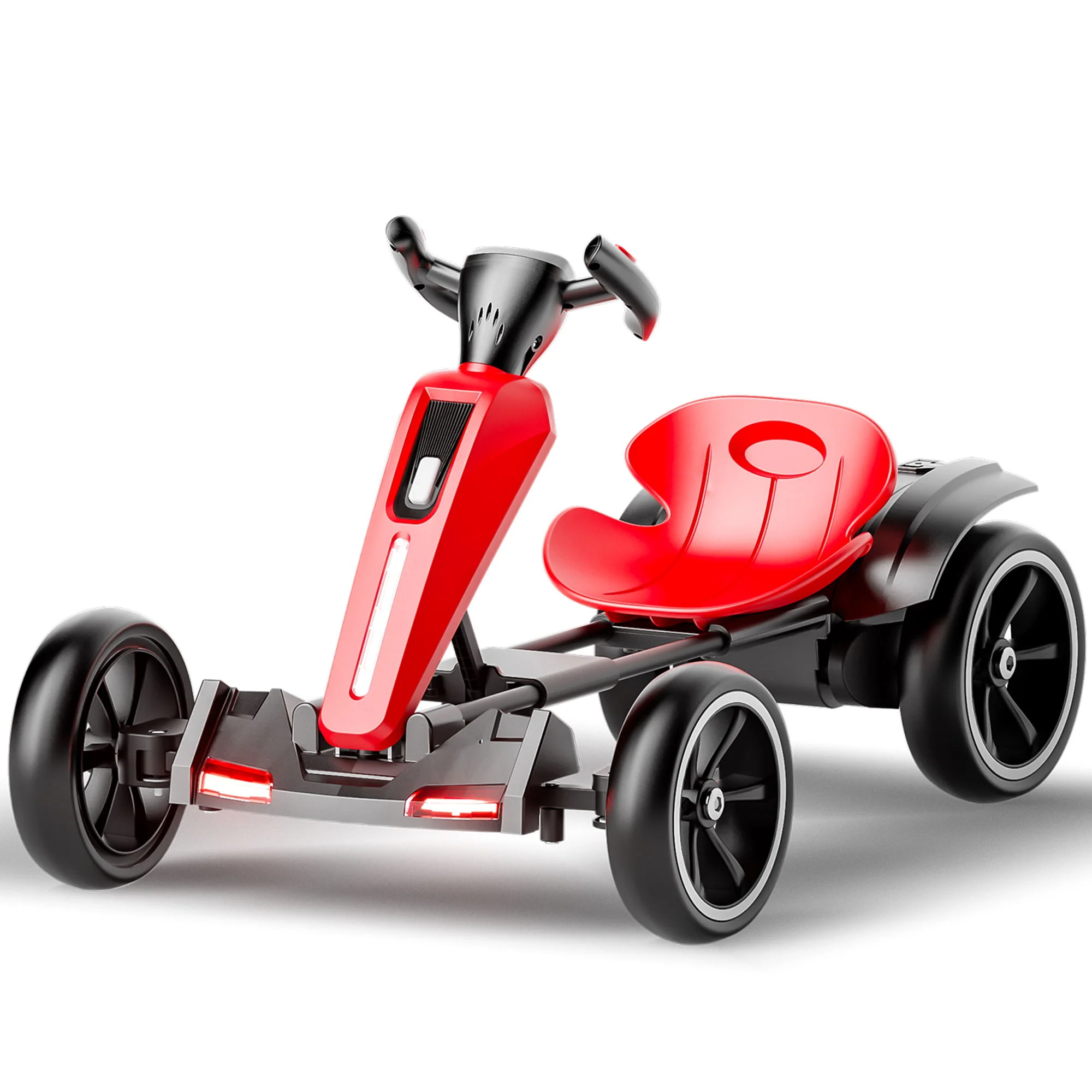 Electric Kids Pedal Go Kart With Adjustable Seat, Foldable Design - Image 12