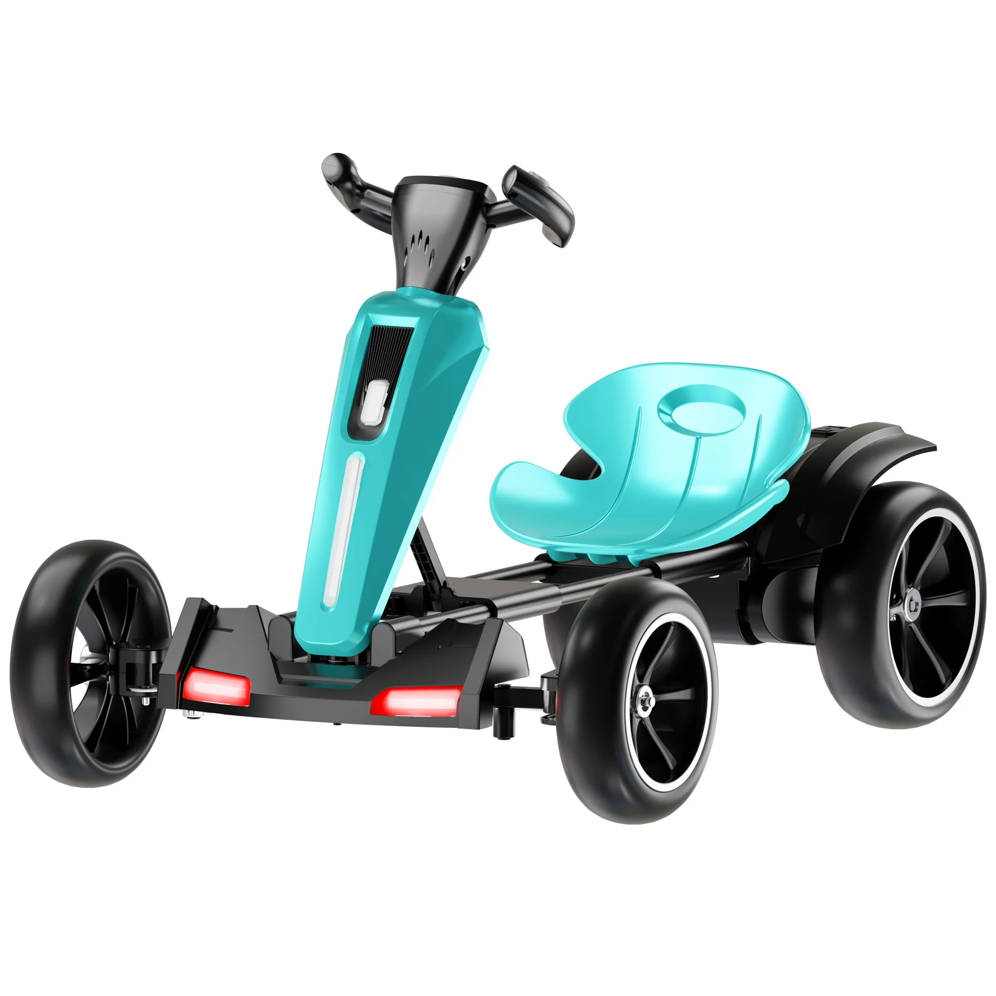 Electric Kids Pedal Go Kart With Adjustable Seat, Foldable Design - Image 4
