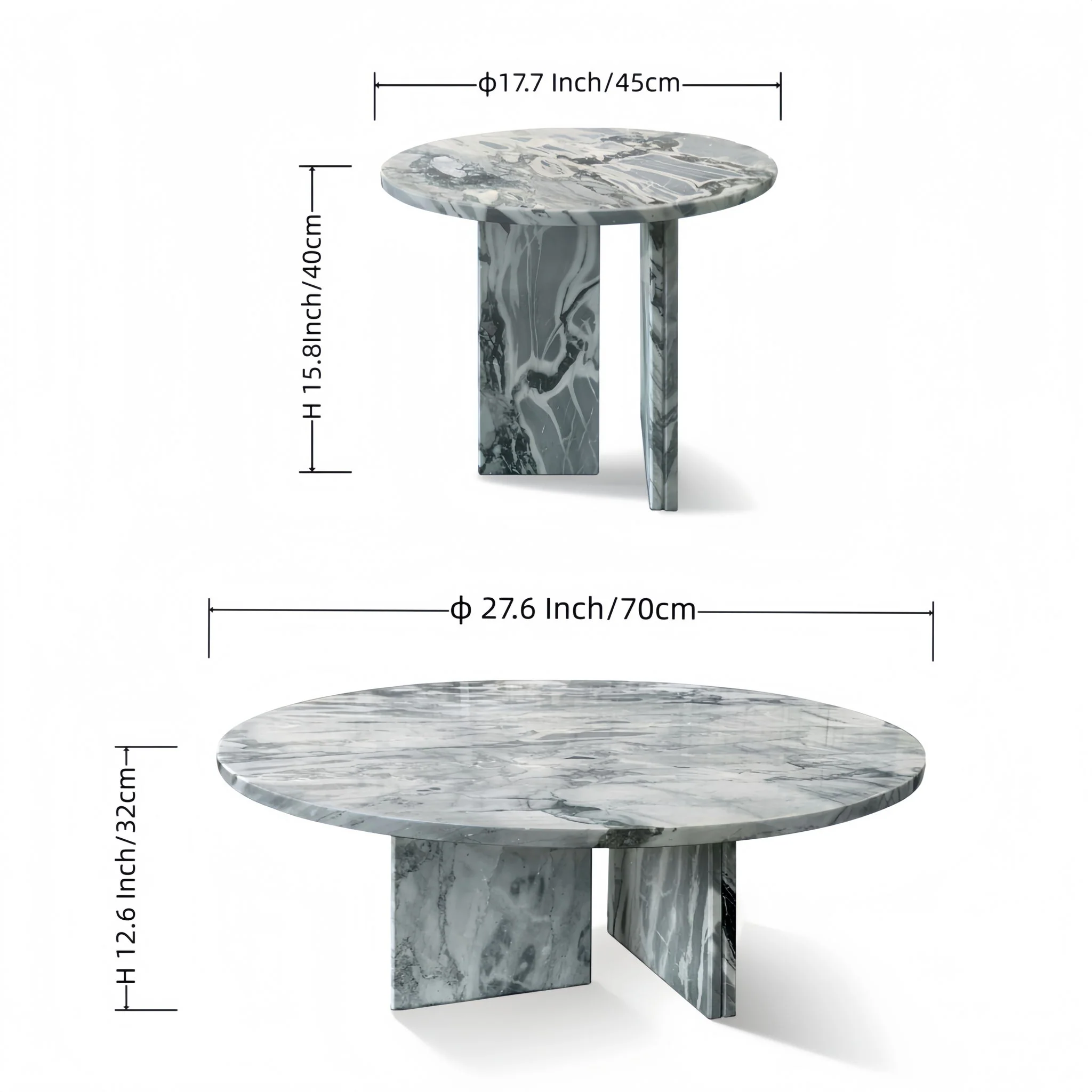 Elegant Coffee Duo Table Set - Image 21