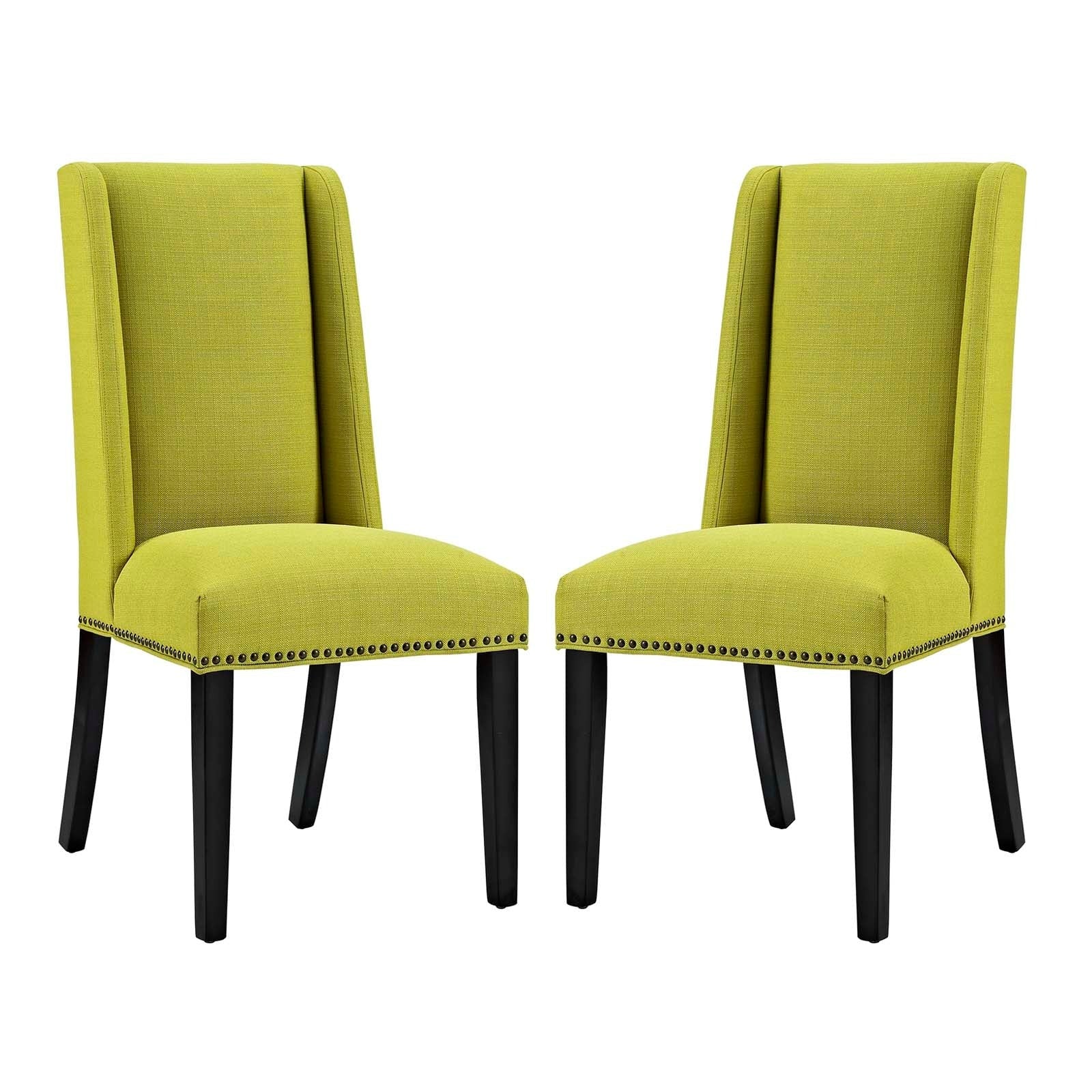 Elegant Fabric Dining Side Chair Set of 2 - Image 21