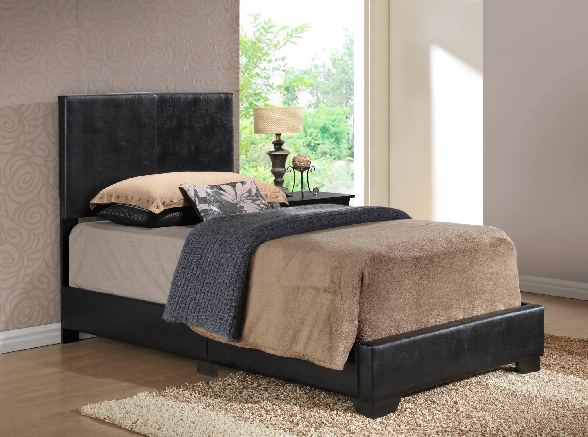 Elegant Platform Bed For Relaxed Spaces - Image 10