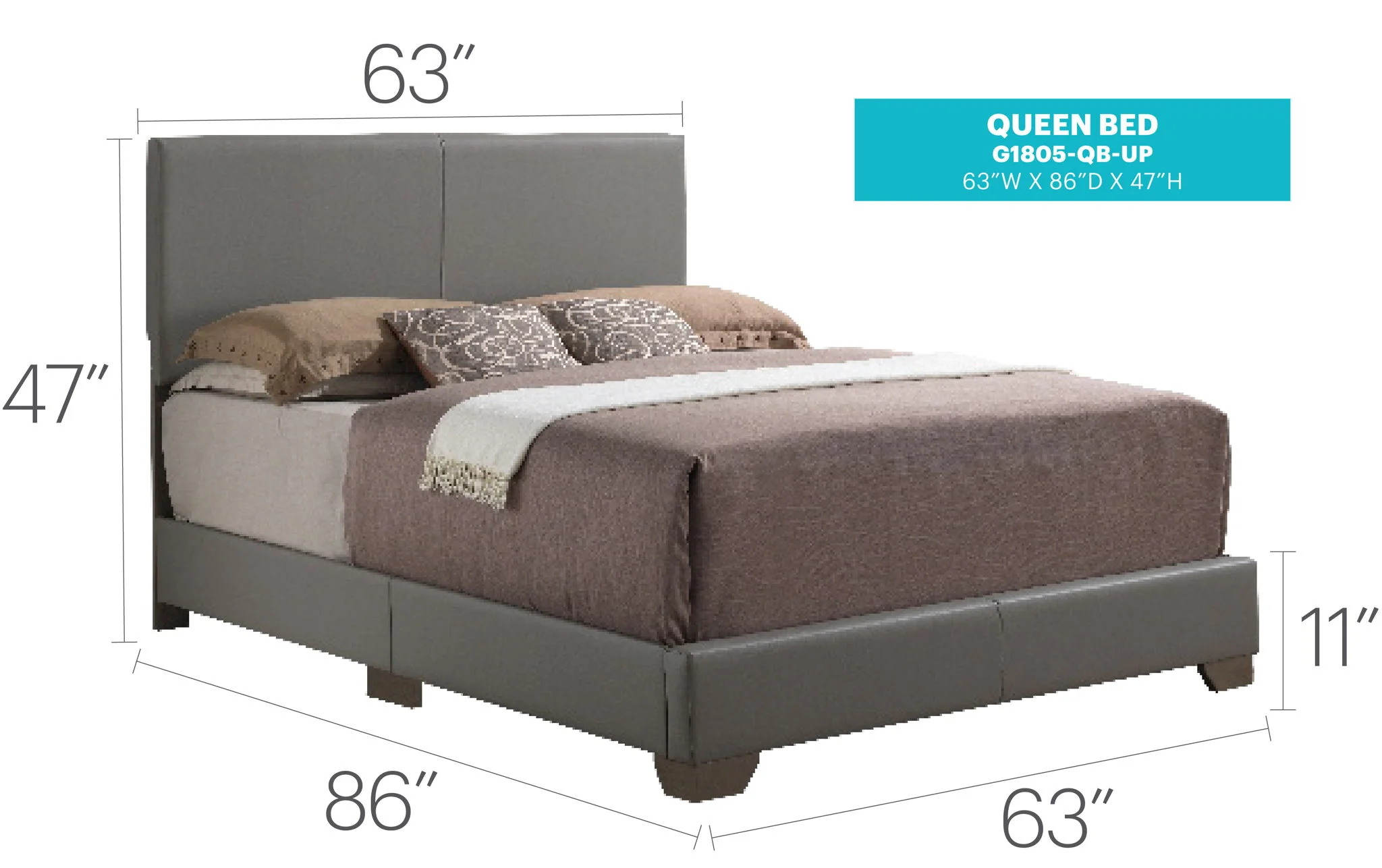 Elegant Platform Bed For Relaxed Spaces - Image 30