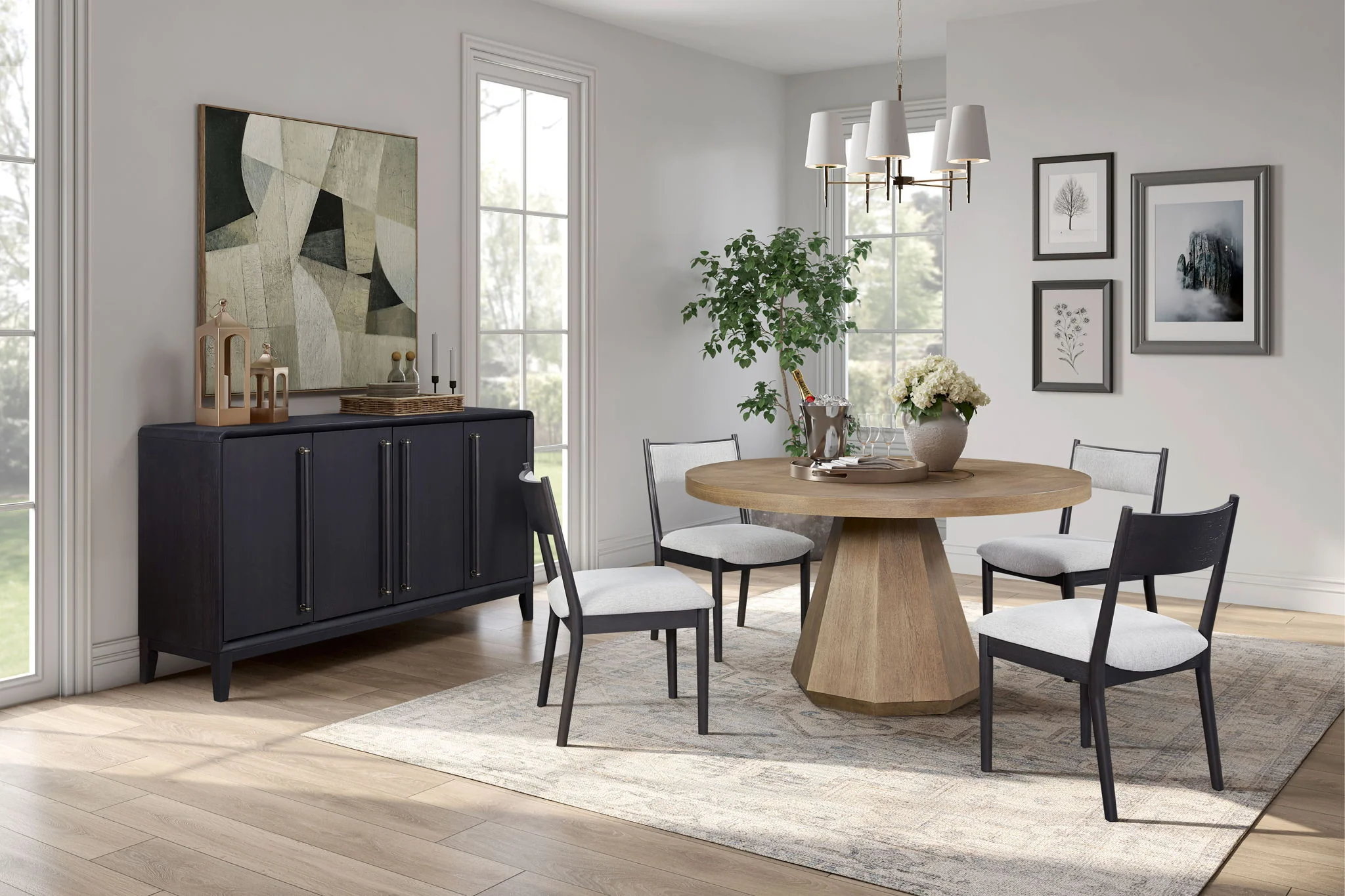 Elegant Round Dining Table - Image 4