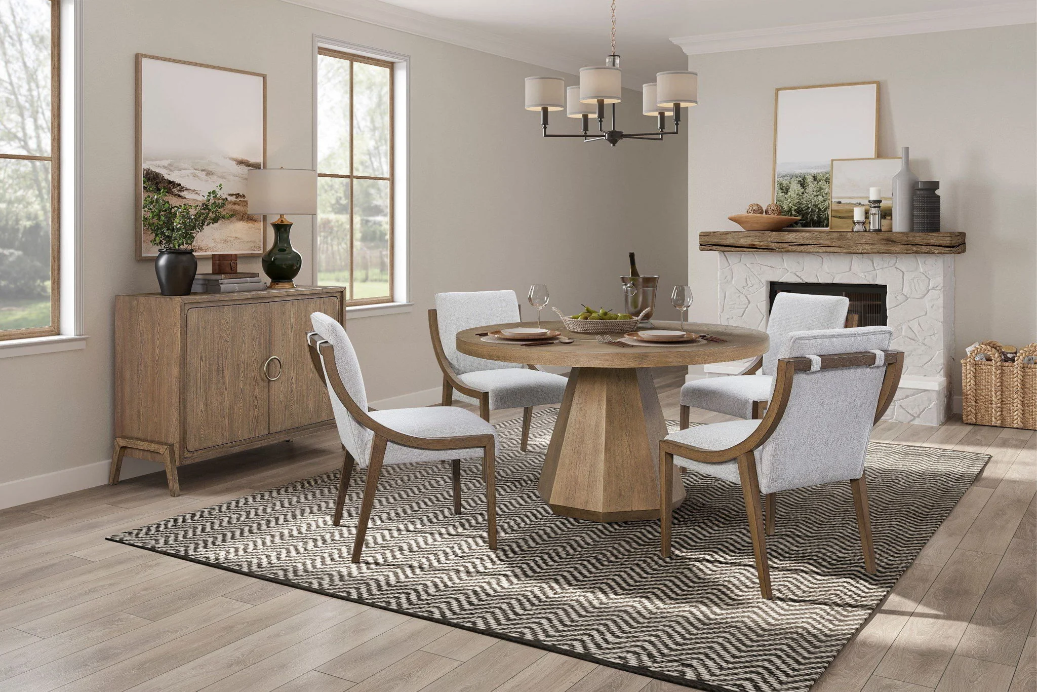 Elegant Round Dining Table - Image 6