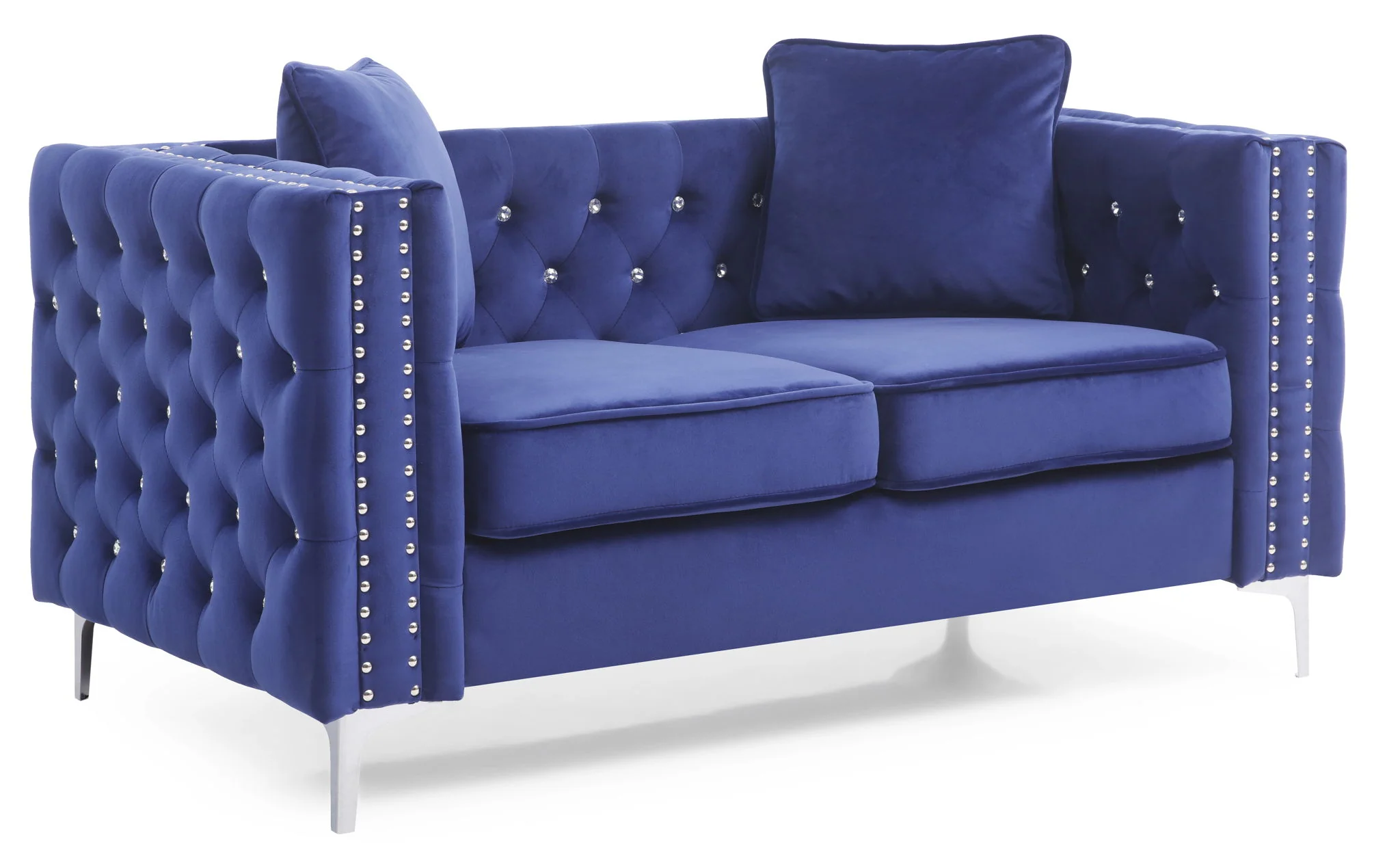 Elegant Track Arm Loveseat - Image 15