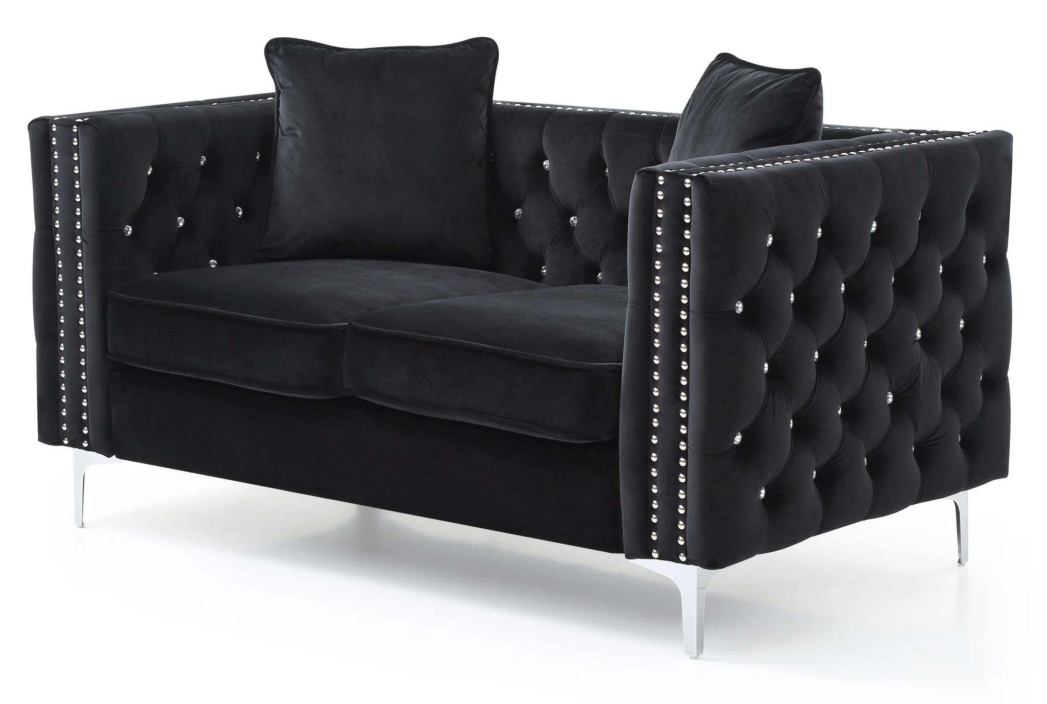 Elegant Track Arm Loveseat - Image 16