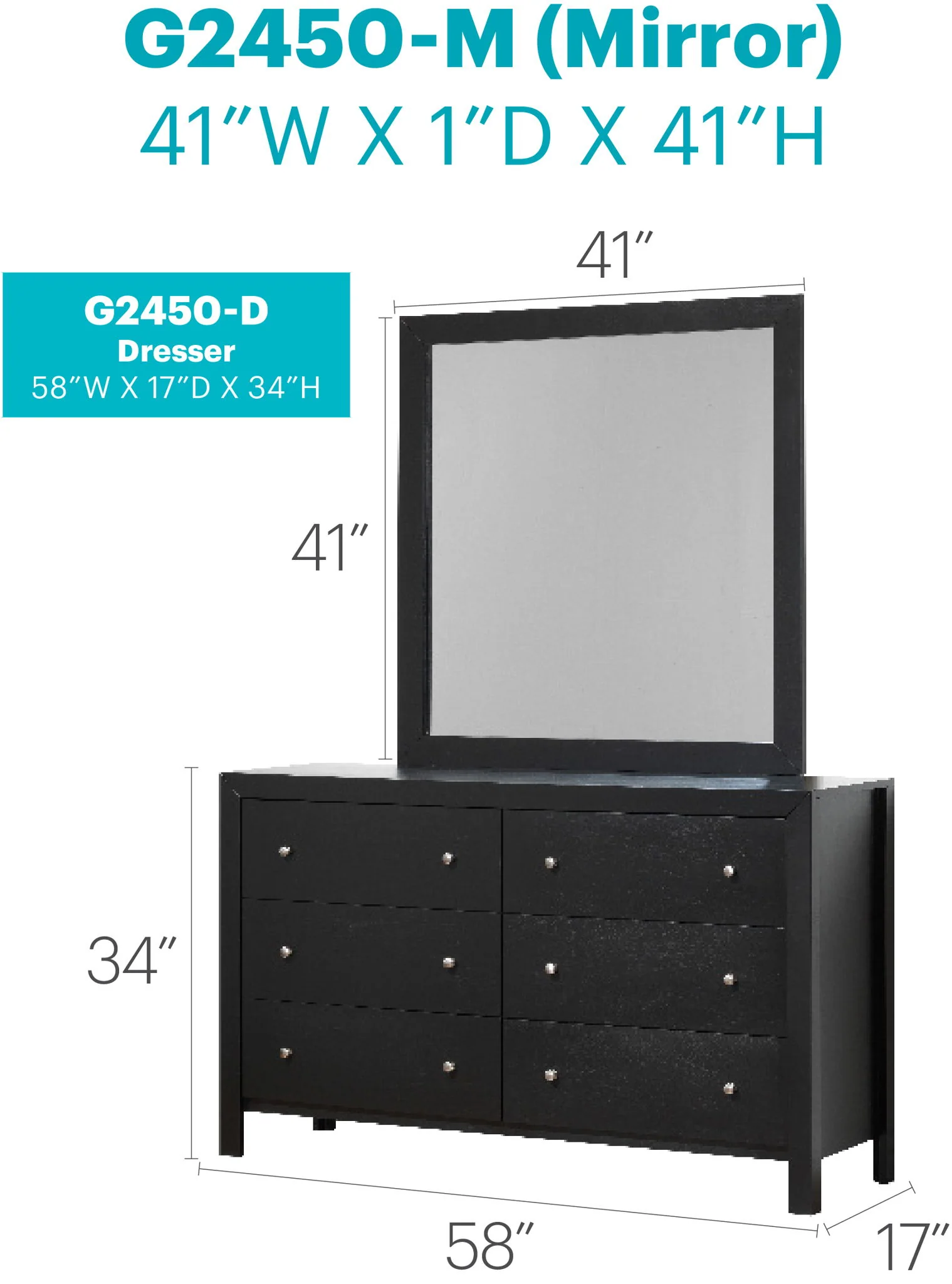 Elegant Transitional Dresser - Image 8