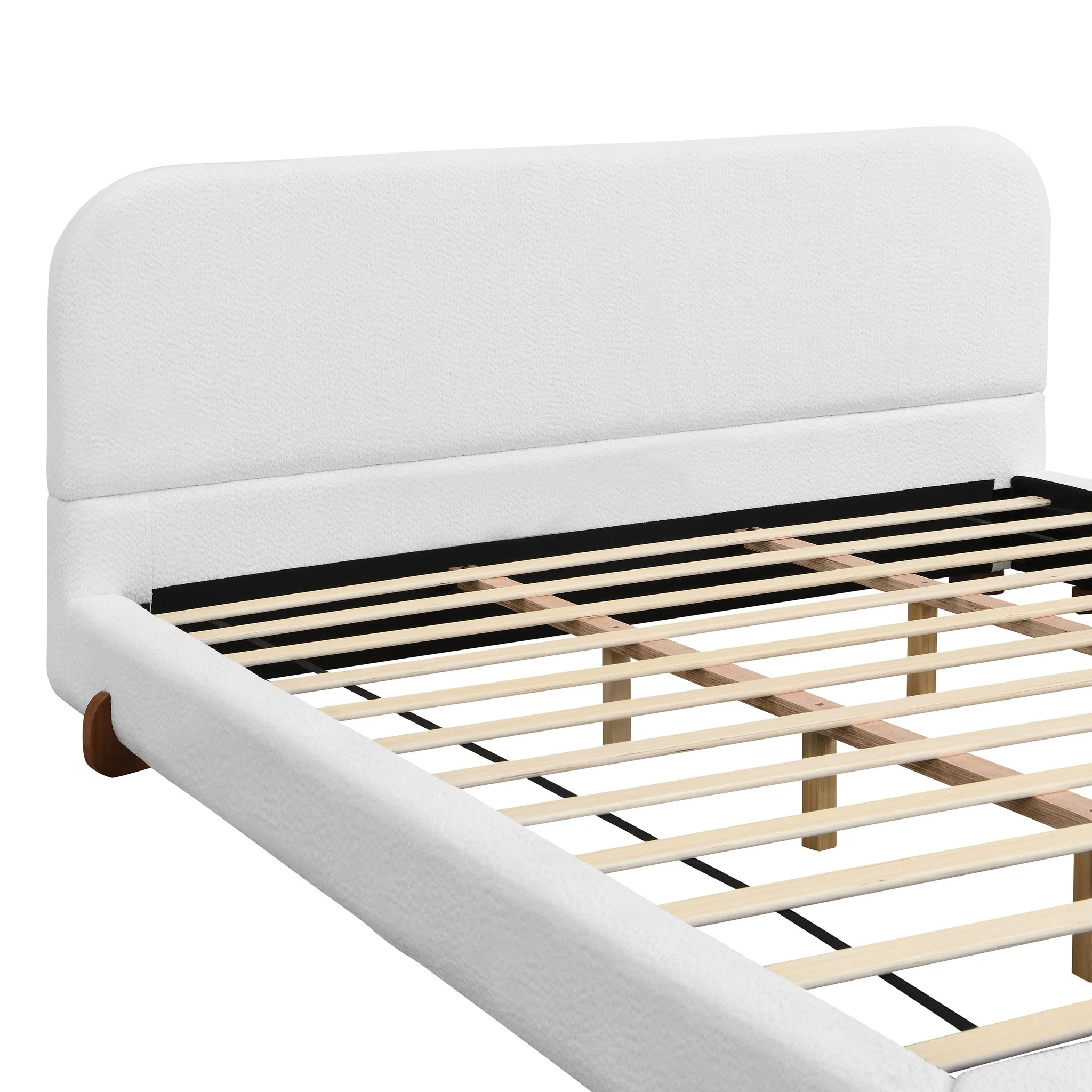 Elegant Upholstered Bed Frame - Image 22