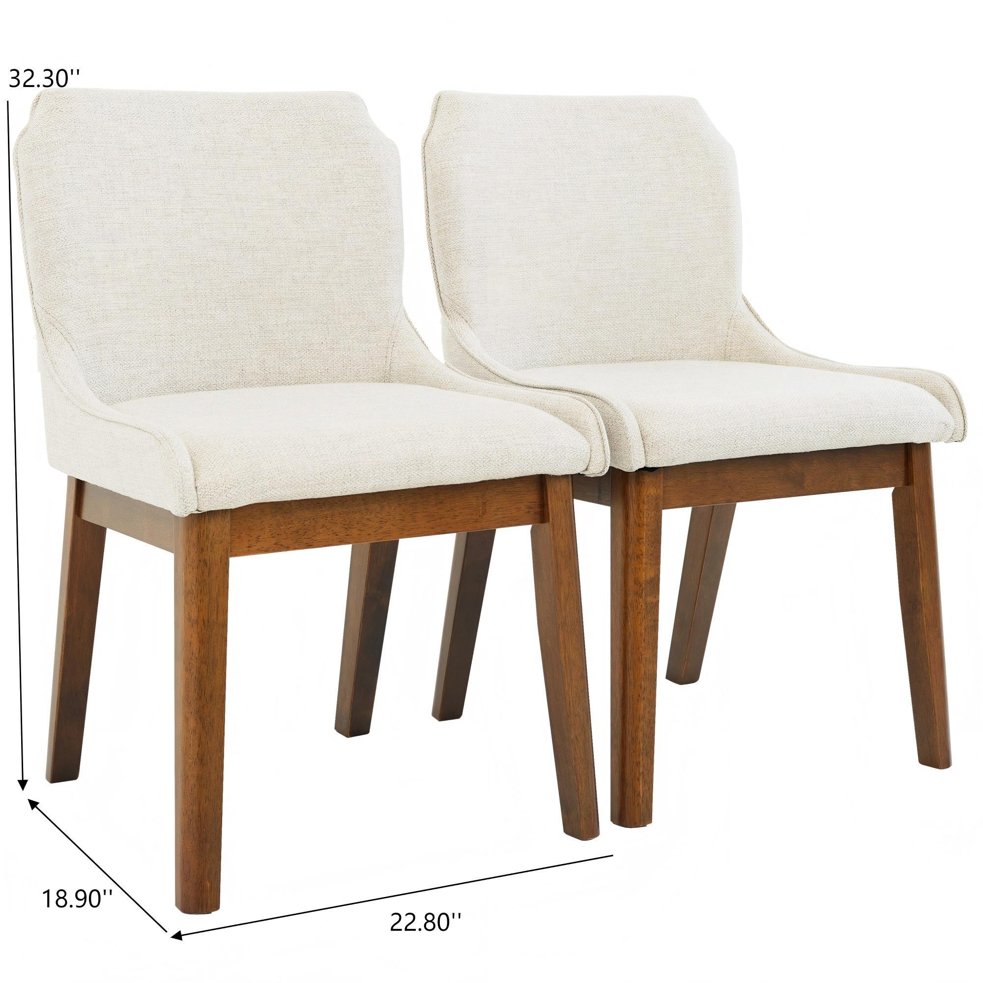 Ellis - Dining Chair (Set of 2) - Beige - Image 6