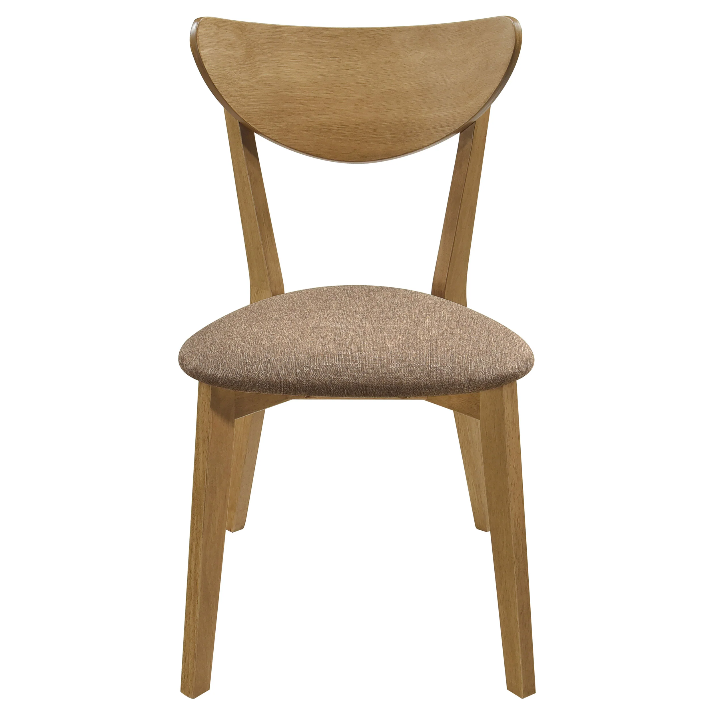 Elowen Wood Dining Side Chair Light Walnut (Set of 2) - Image 2