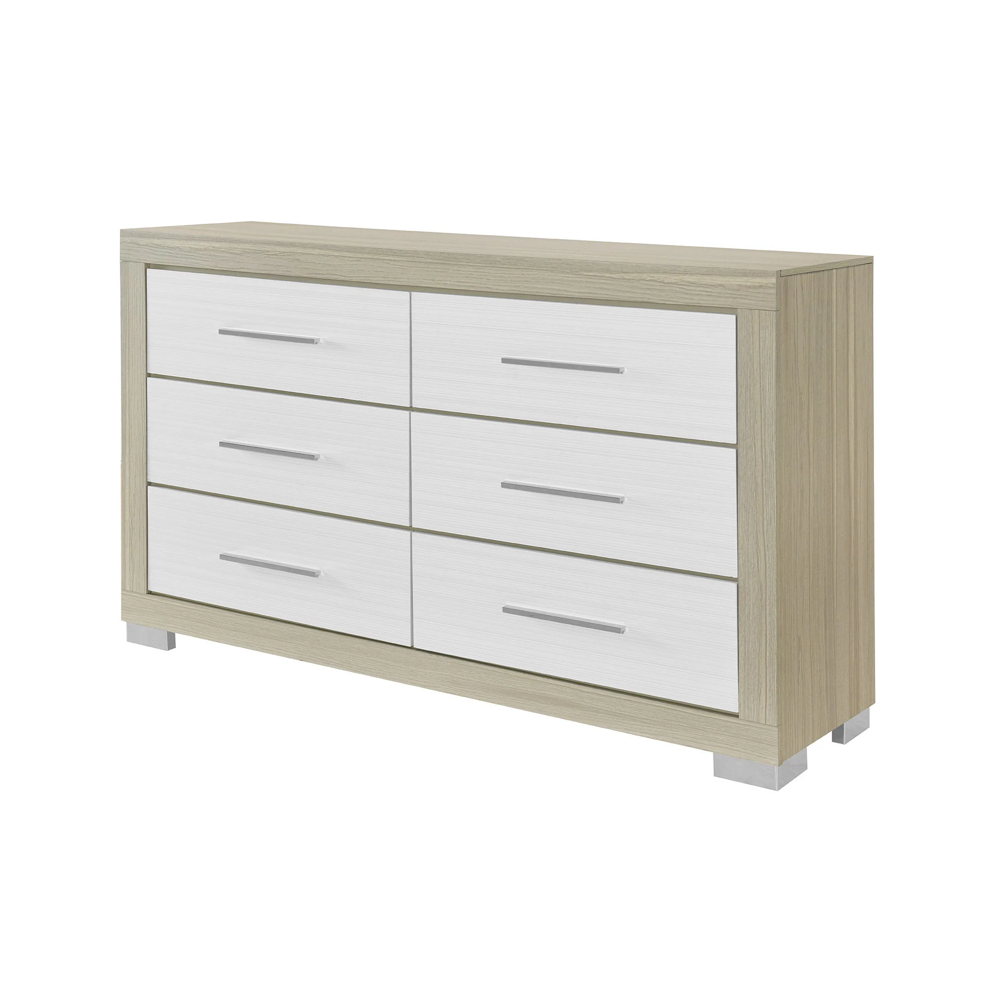 Elsa - 2 Toned And Dresser With Bar Handle And Construction - Image 12