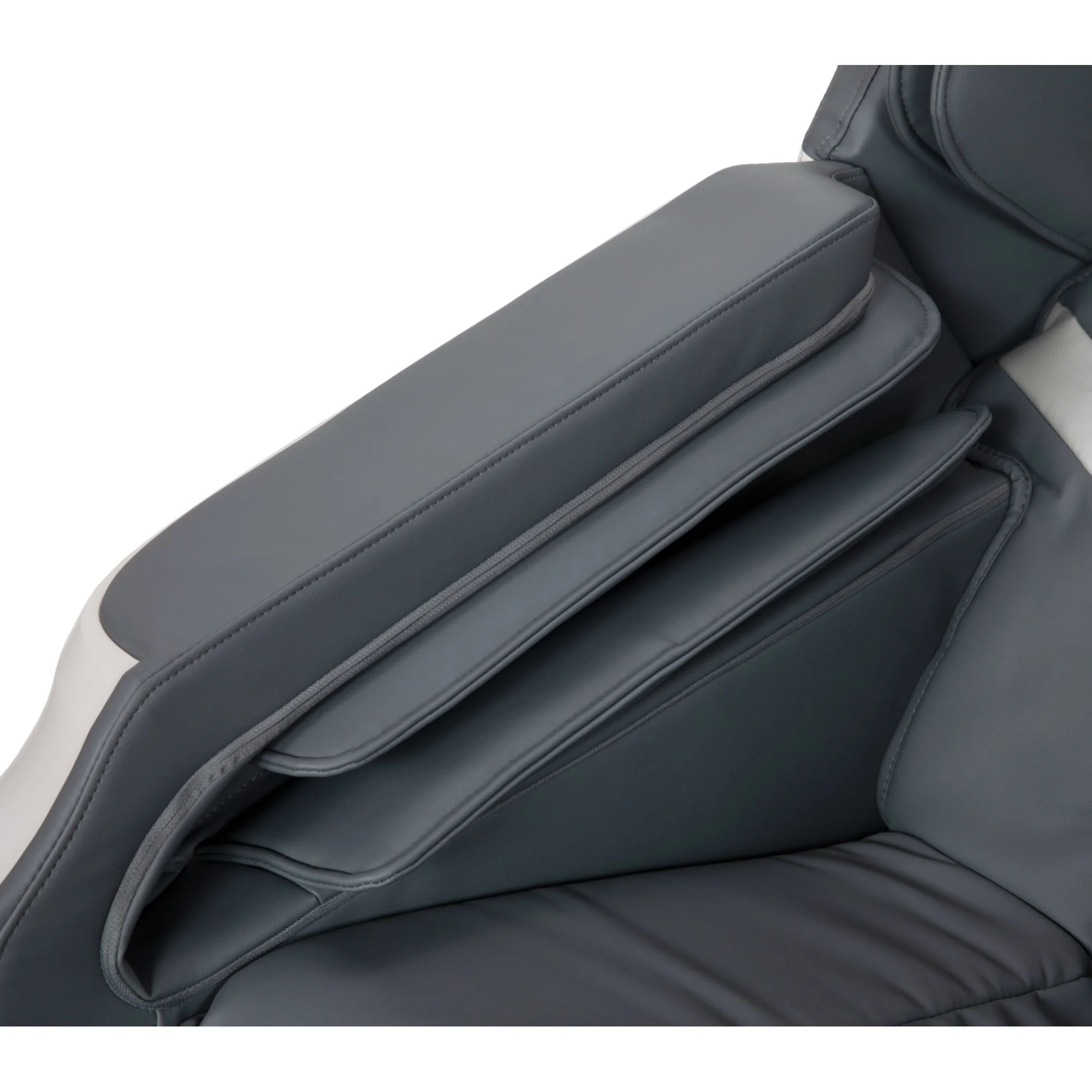 Embrace - PU Massage Chair - Charcoal - Image 9