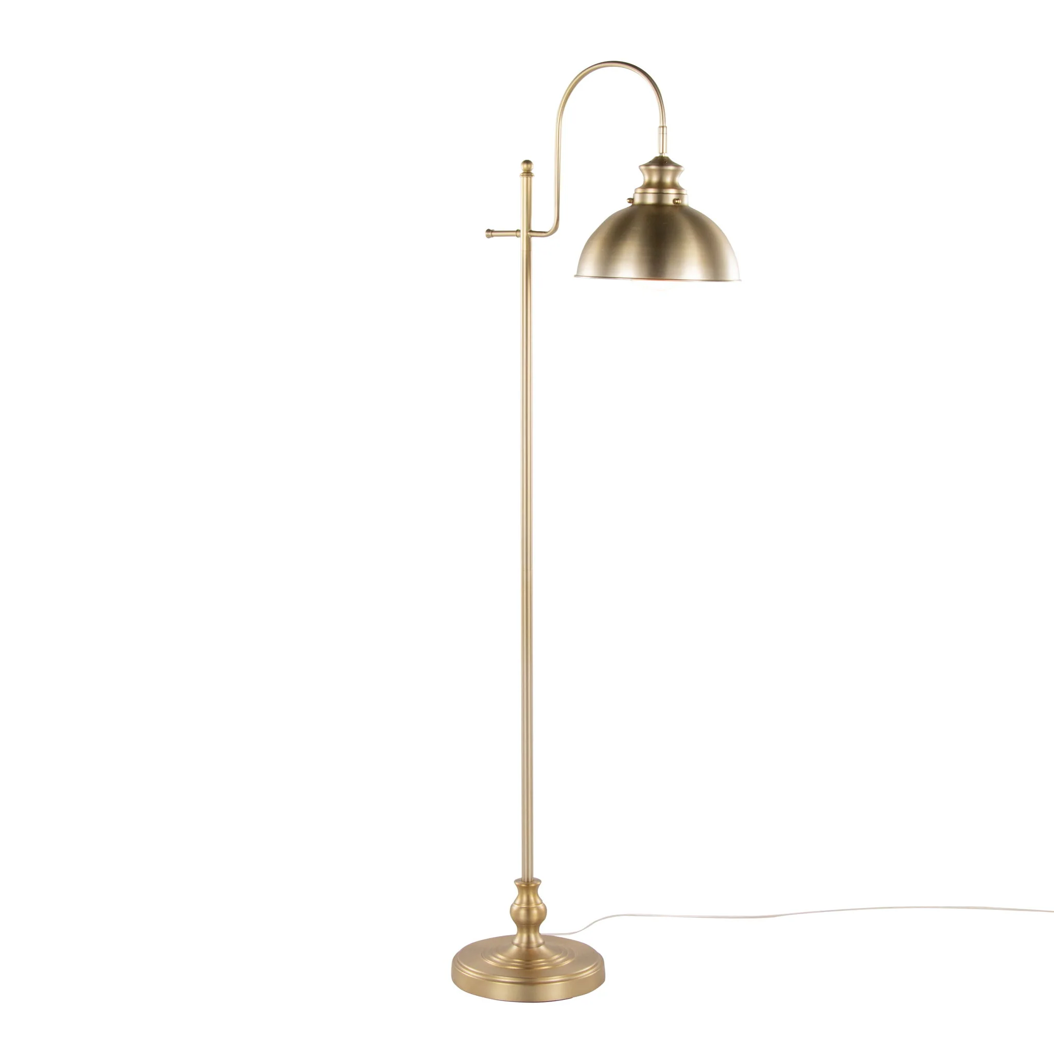 Emery - Contemporary Metal Floor Lamp - Image 6