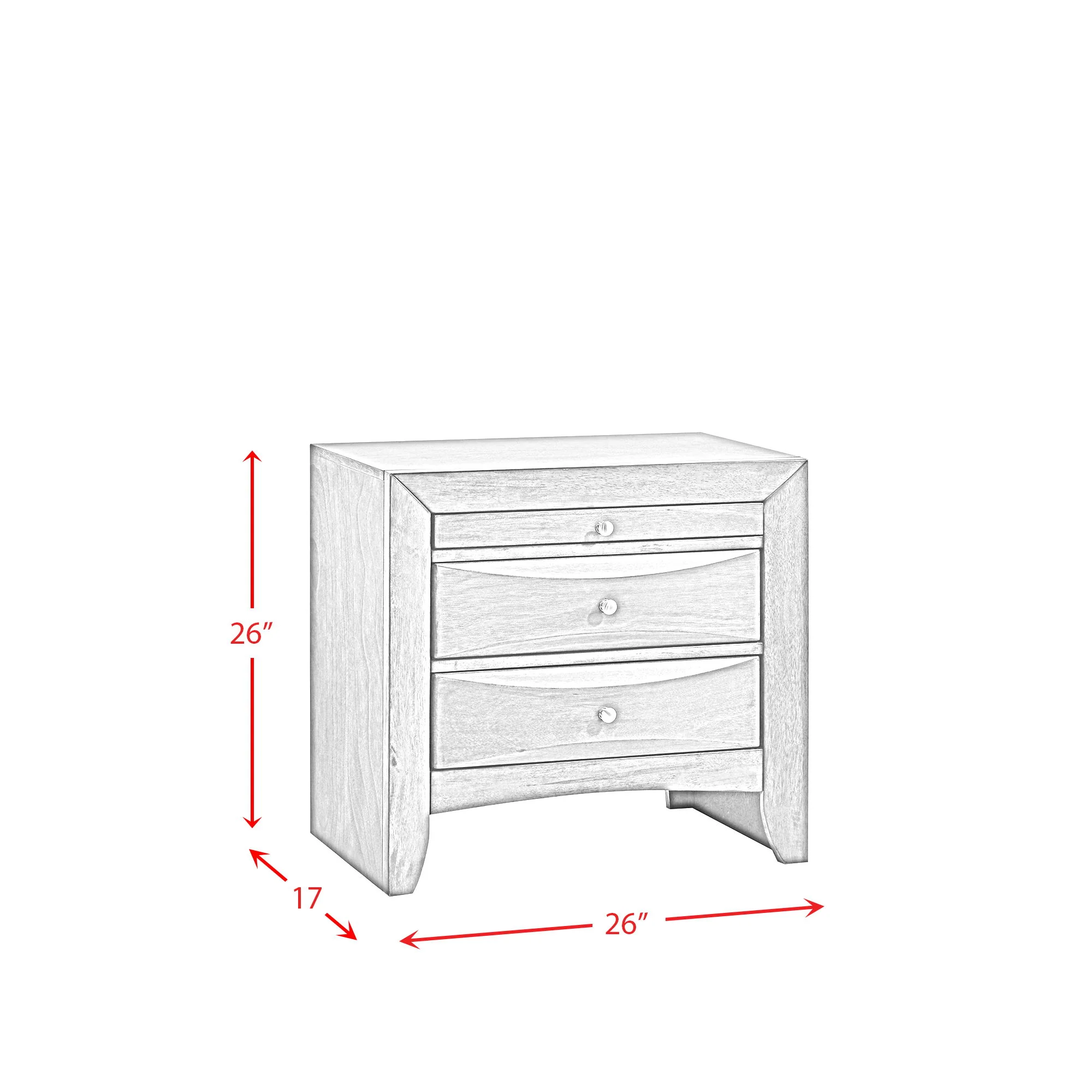 Emily - Accent Nightstand - Image 5