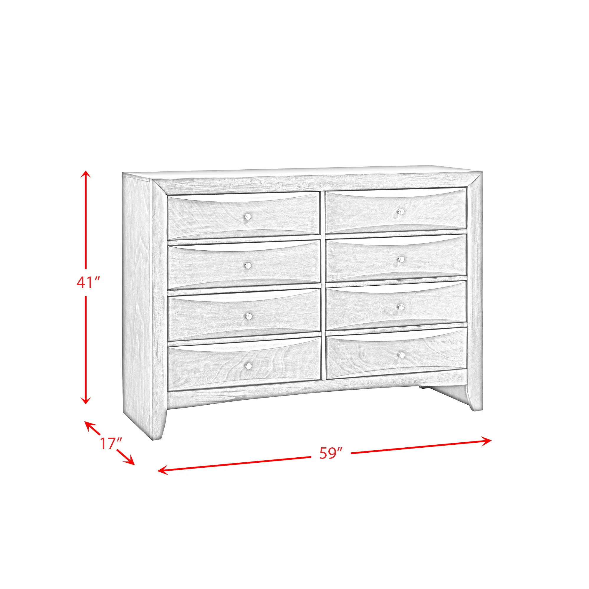 Emily - Bedroom Dresser - Image 6