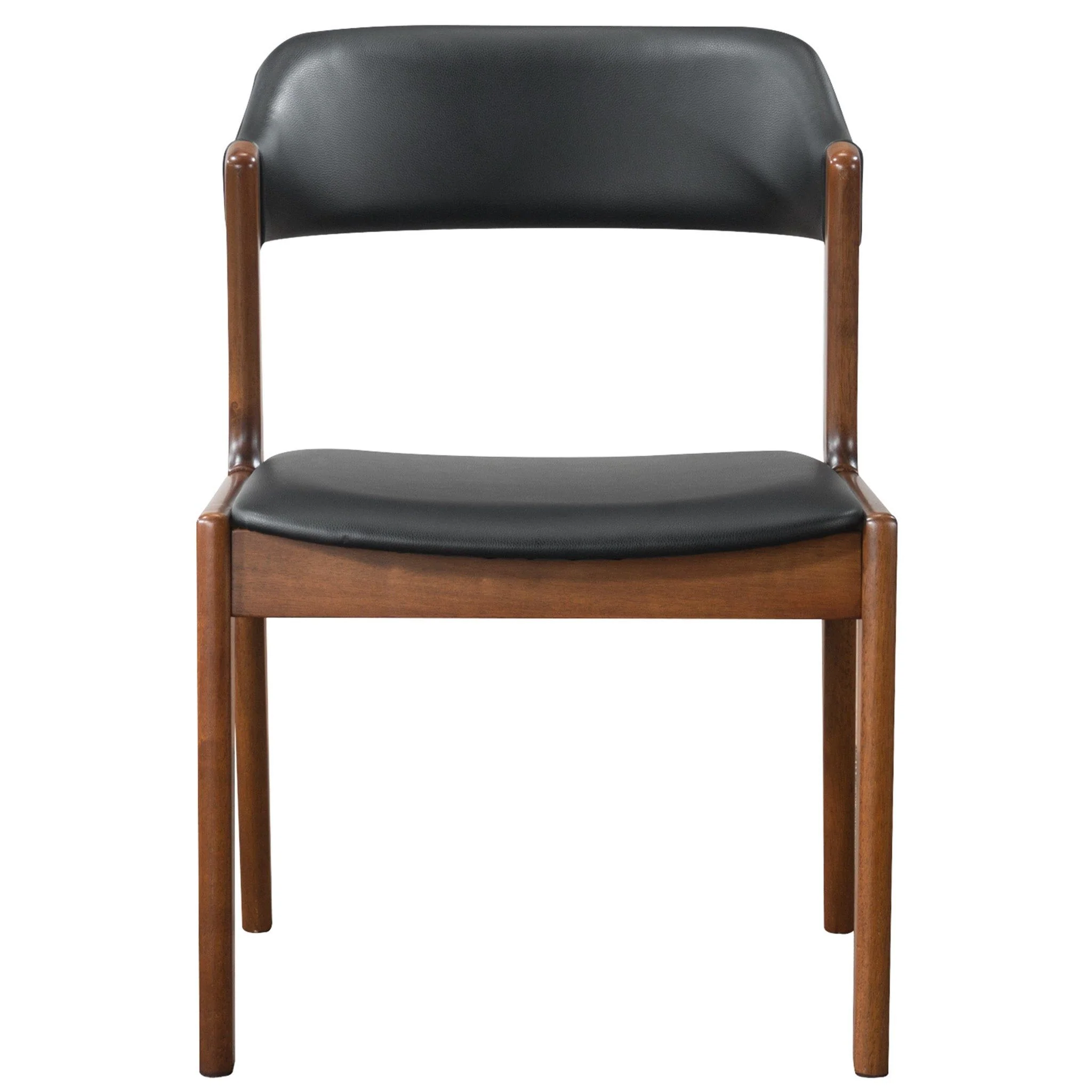 Enzo - Dining Chair (Set of 2) - Black / Brown - Image 4