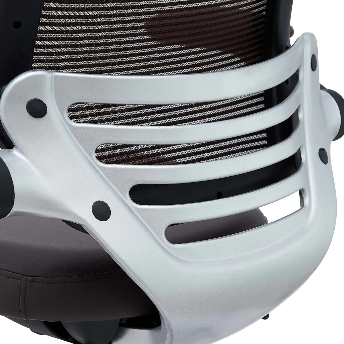 Ergonomic Mesh and Vinyl Drafting Chair with Flip-Up Arms and Adjustable Height - Image 22