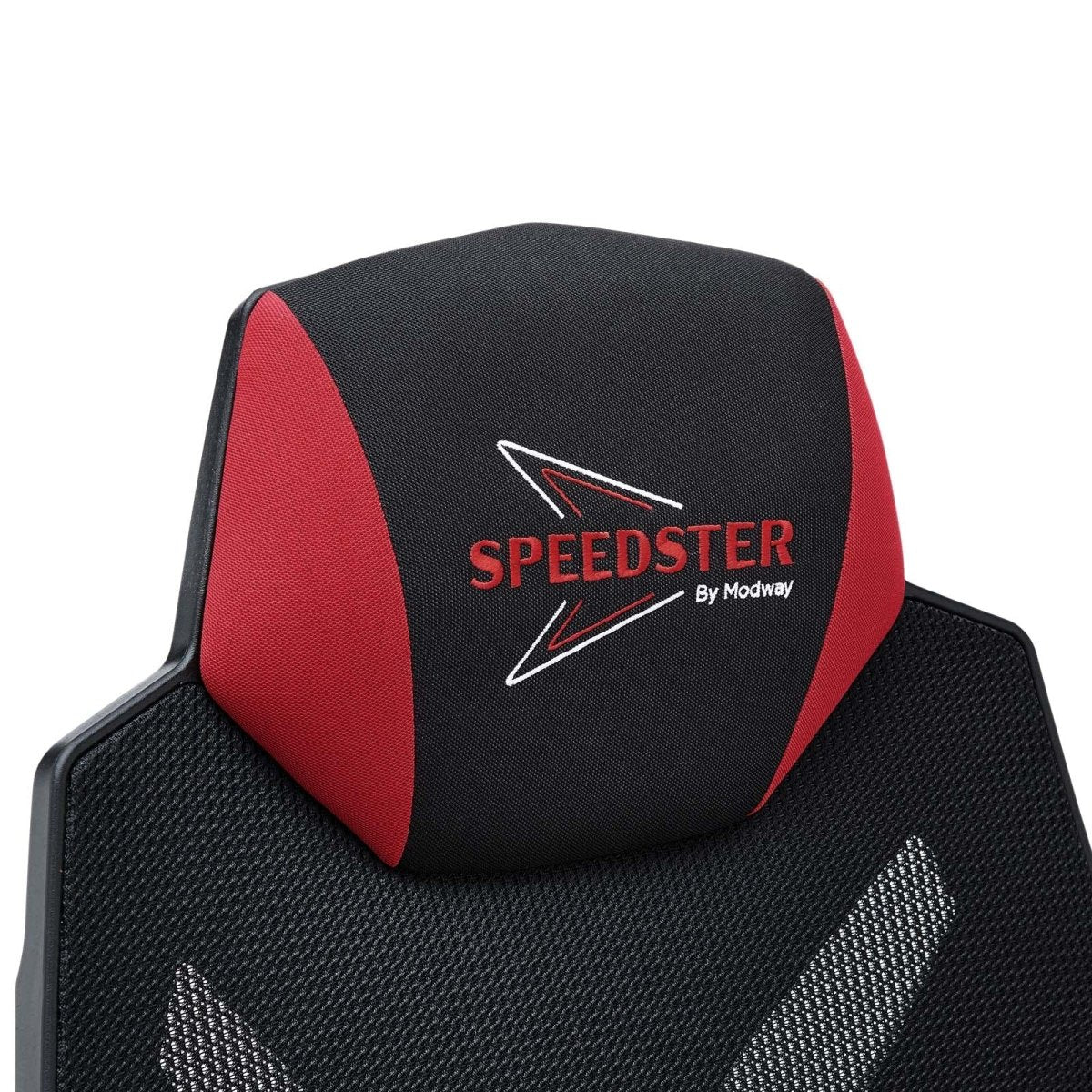 Ergonomic Mesh Gaming Chair with Headrest – Black Red - Image 11