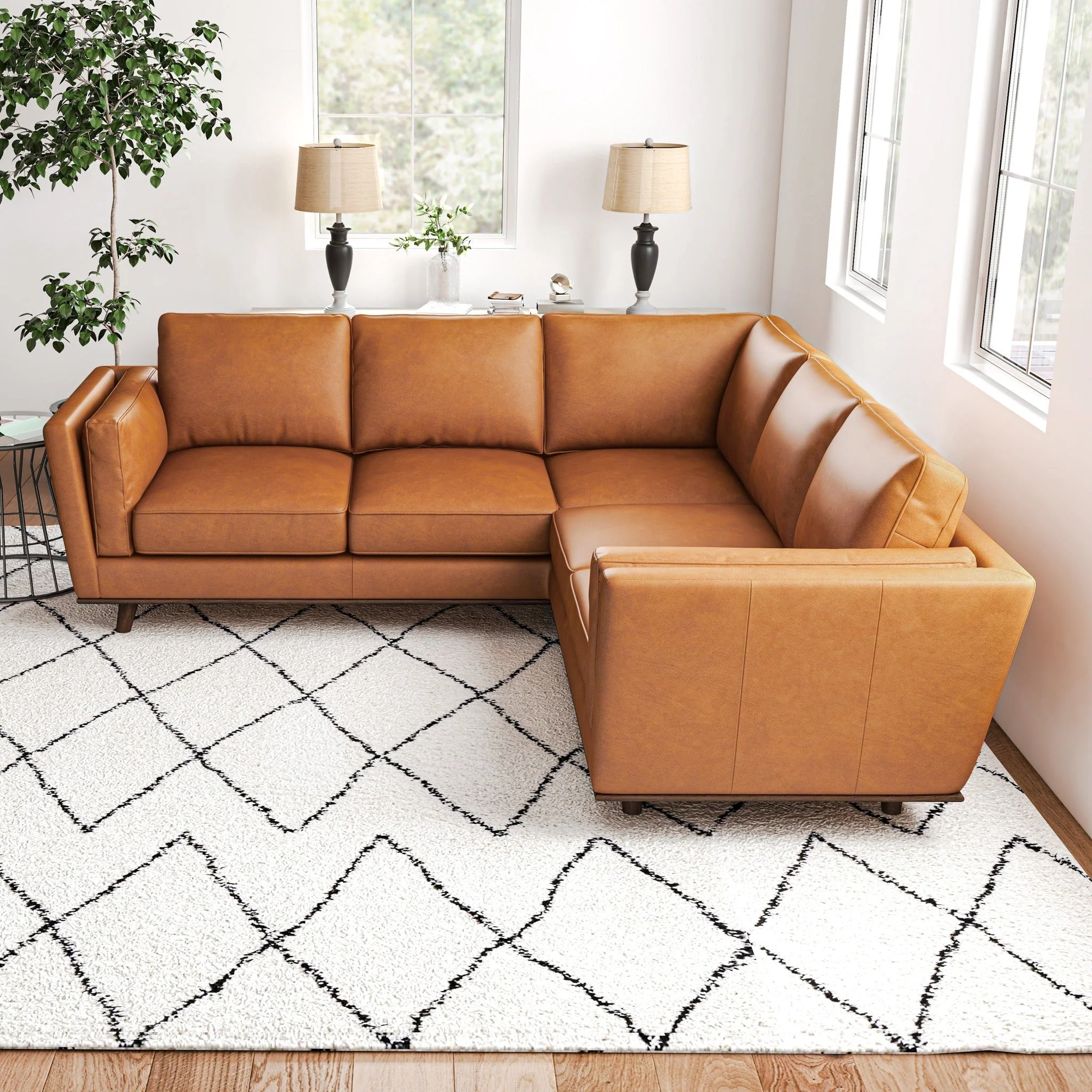 Erman - Corner Sofa - Tan - Image 2