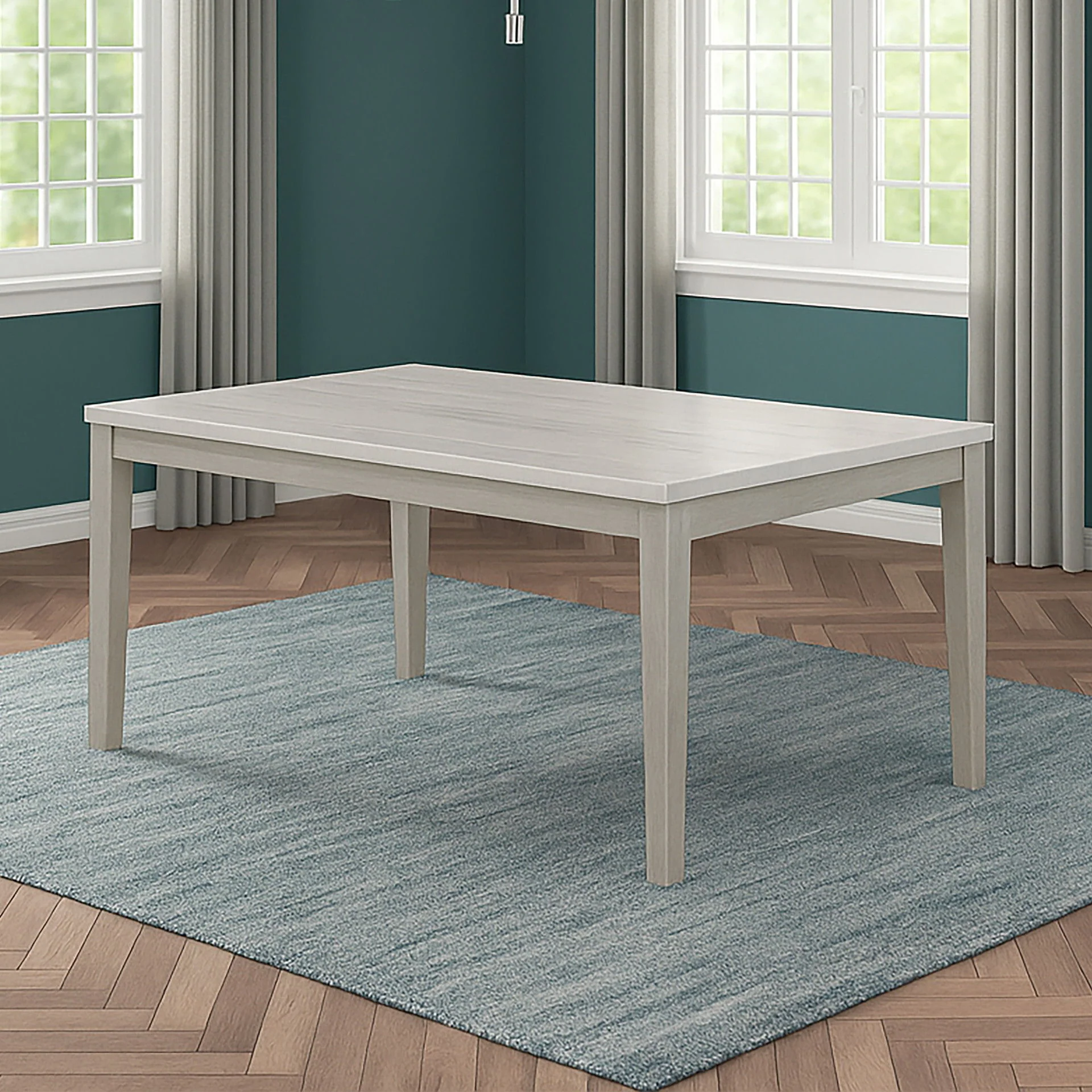 Essence - 70" Rectangle Dining Table With Marble Top - Image 3