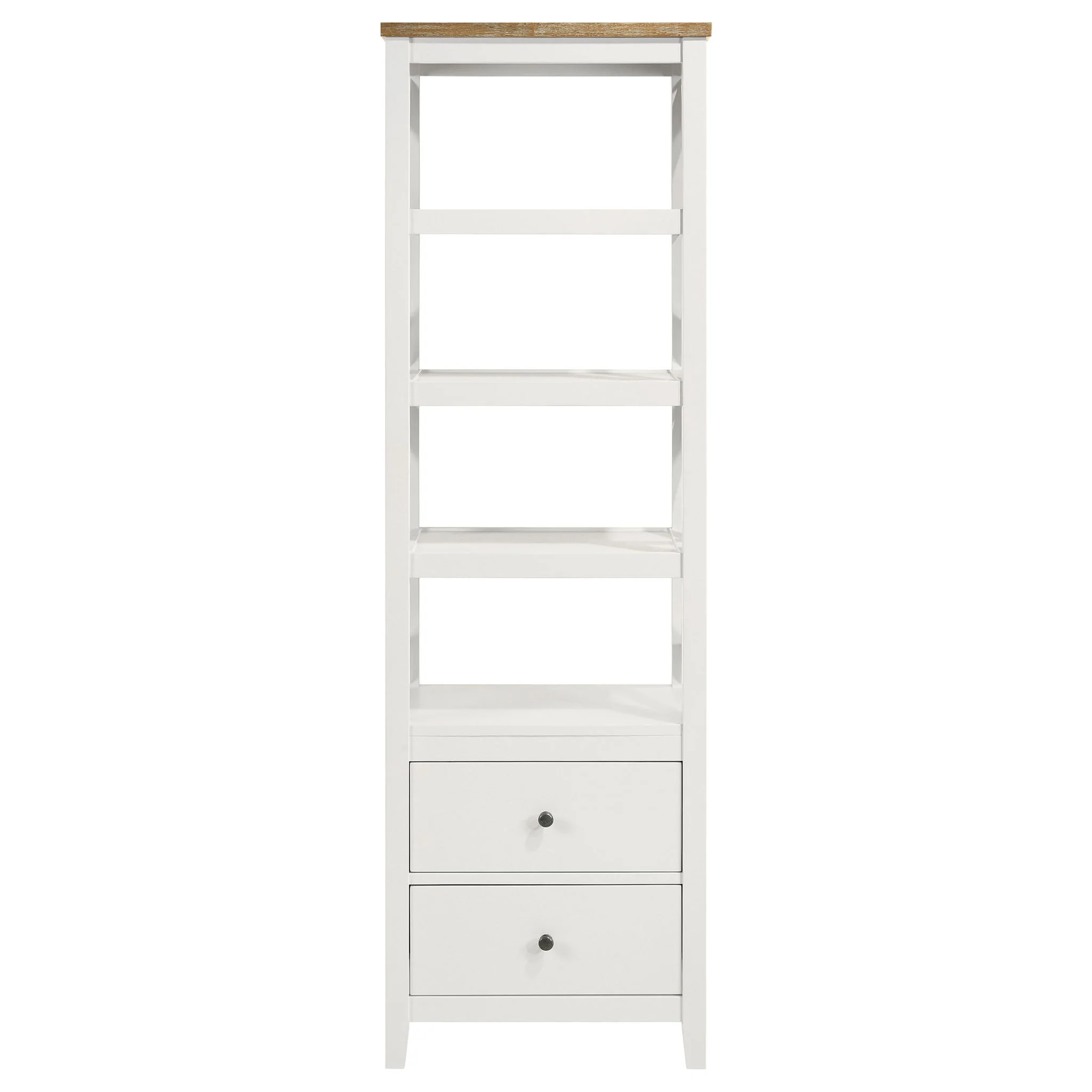 Evanston - 3 Piece 67" TV Stand - White - Image 8
