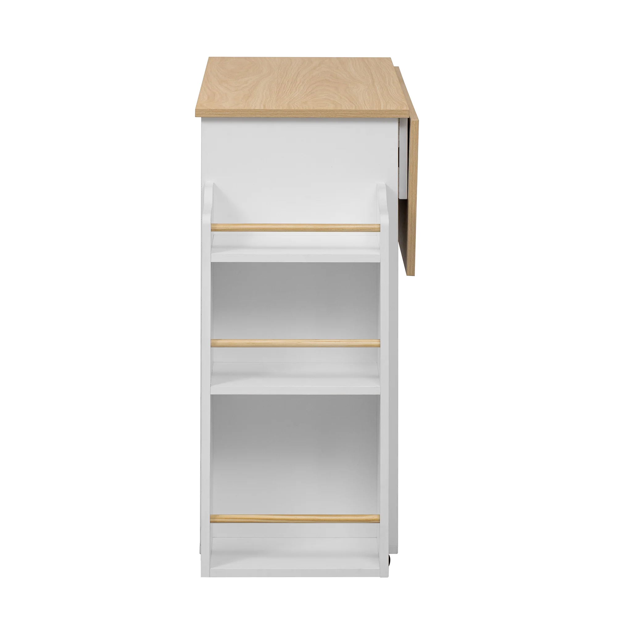 Everly 42-Inch Pet-Friendly Kitchen Island and Dog Crate with Sliding Barn Doors - Image 13