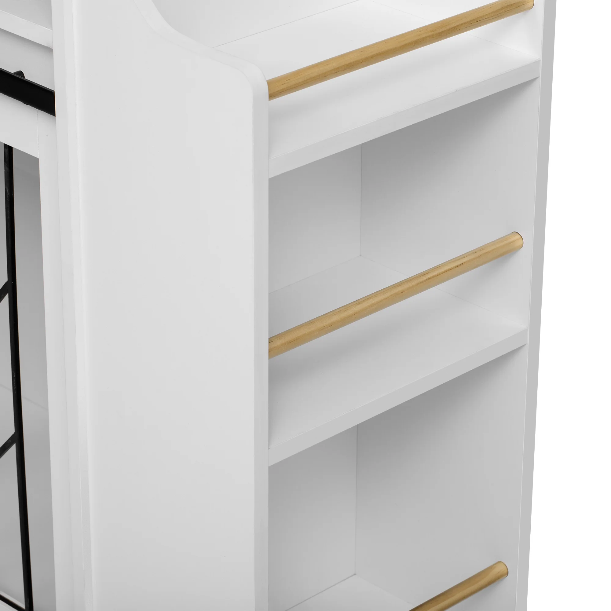 Everly 42-Inch Pet-Friendly Kitchen Island and Dog Crate with Sliding Barn Doors - Image 15