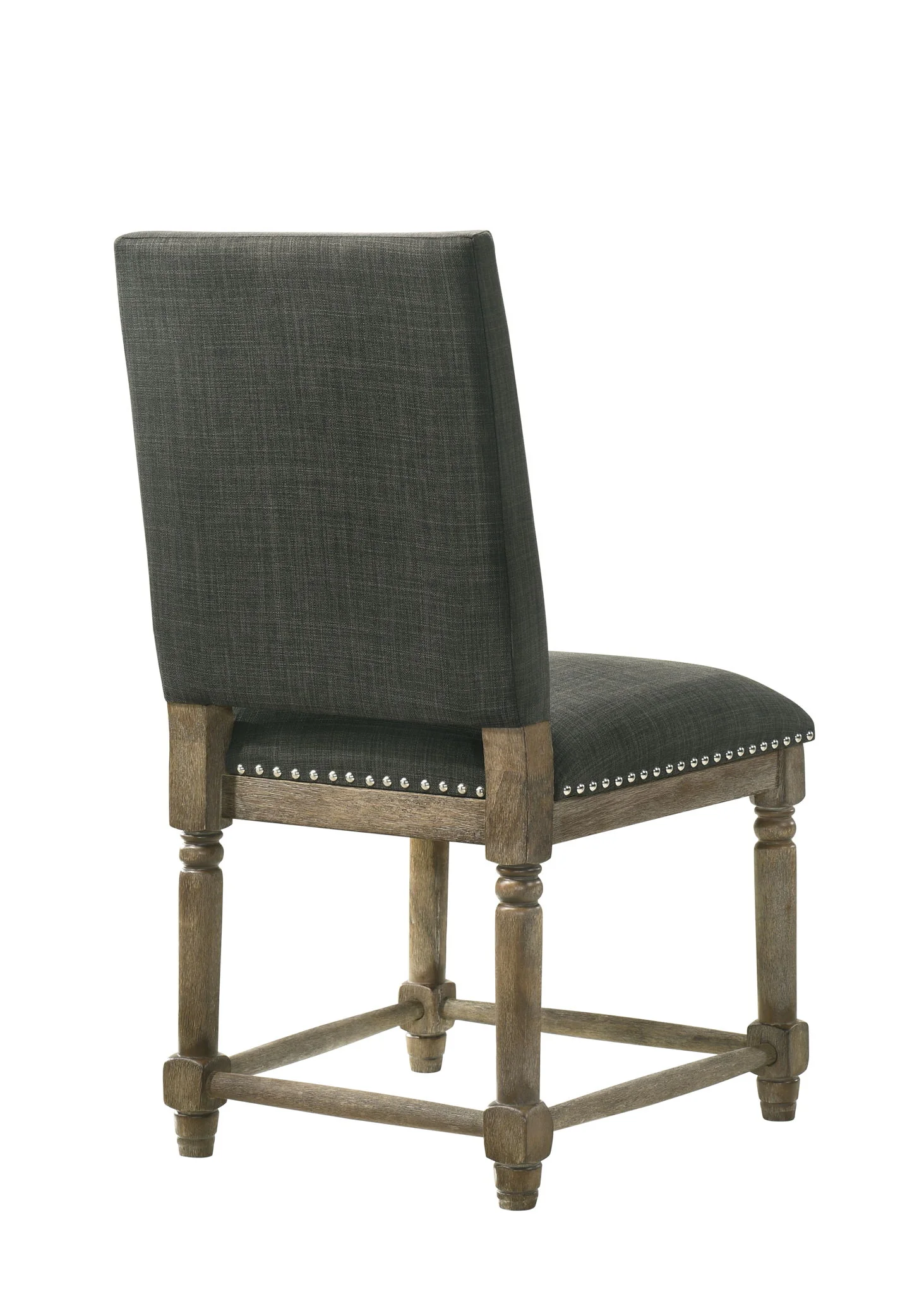 Everton - Fabric Chair With Nailhead Trim - Image 2