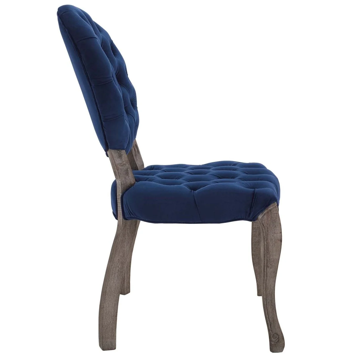 Exhibit French Vintage Performance Velvet Dining Side Chair - Image 2