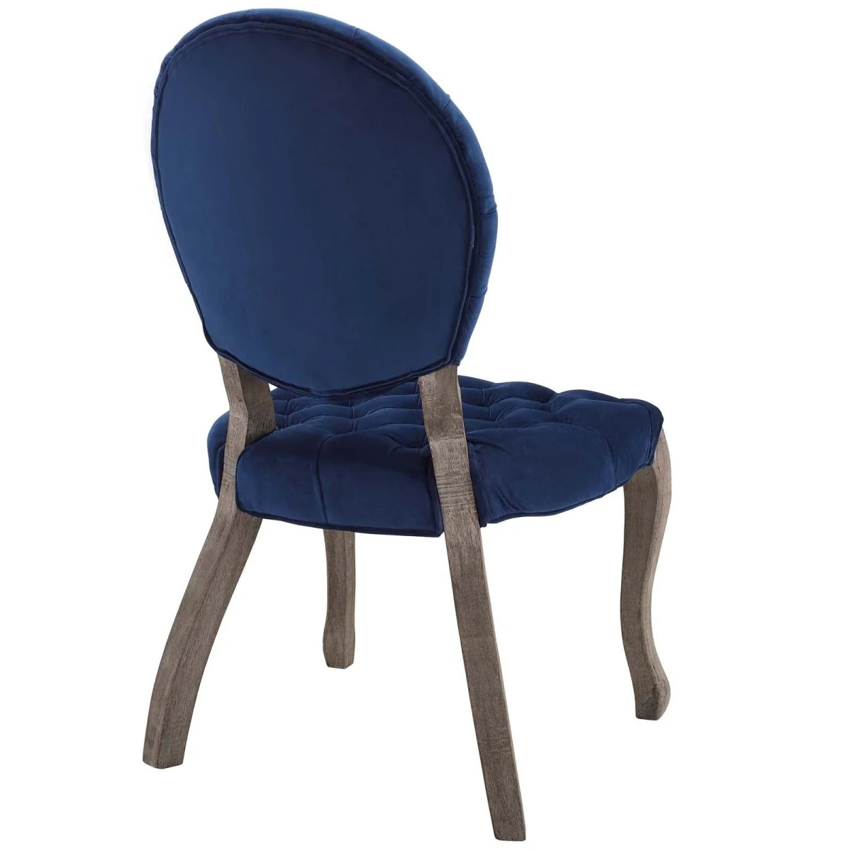Exhibit French Vintage Performance Velvet Dining Side Chair - Image 3