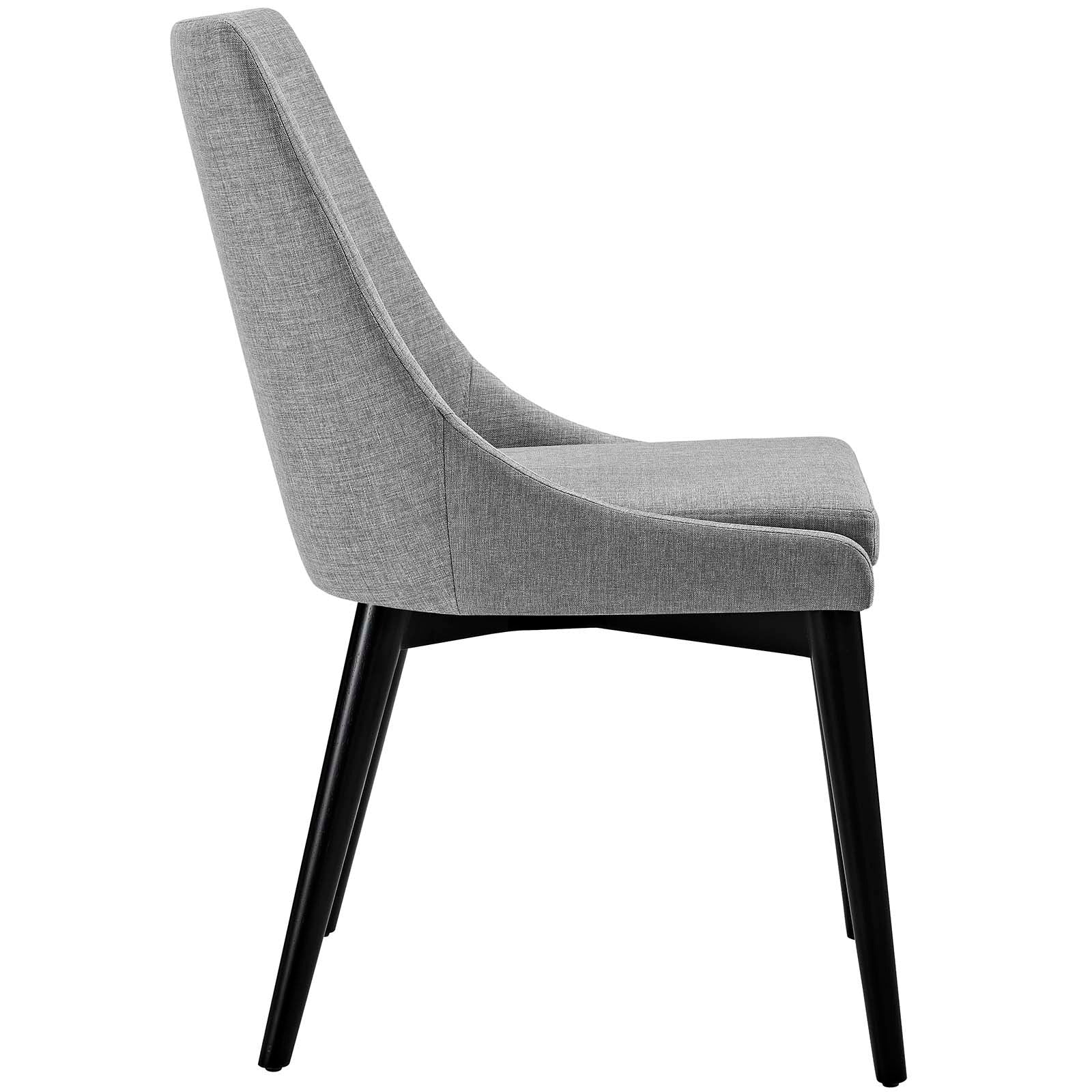 Fabric Dining Side Chair with Tapered Wood Legs - Image 26
