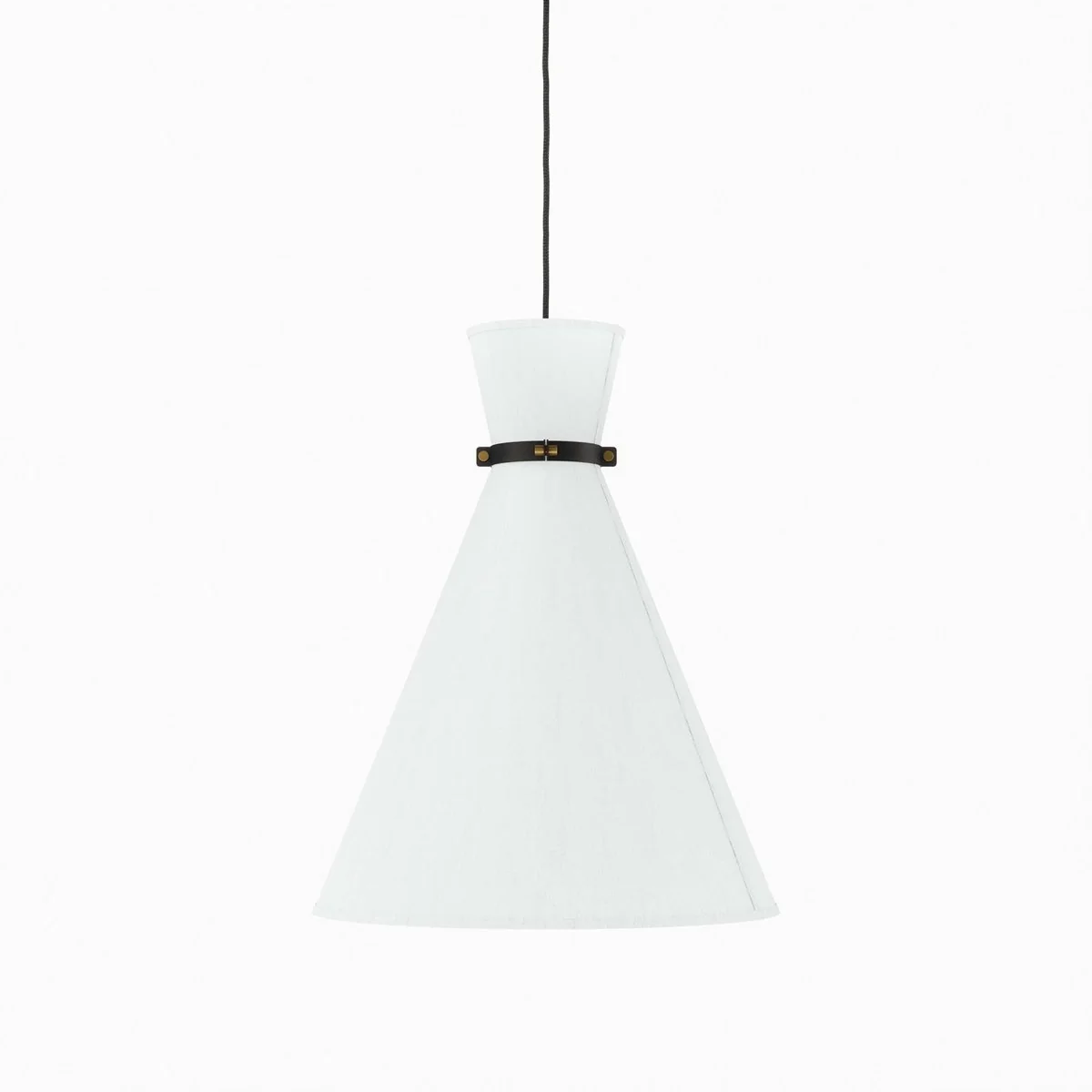 Fabric Shade Pendant – Modern Hanging Ceiling Light Fixture for Dining Room & Kitchen - Image 8
