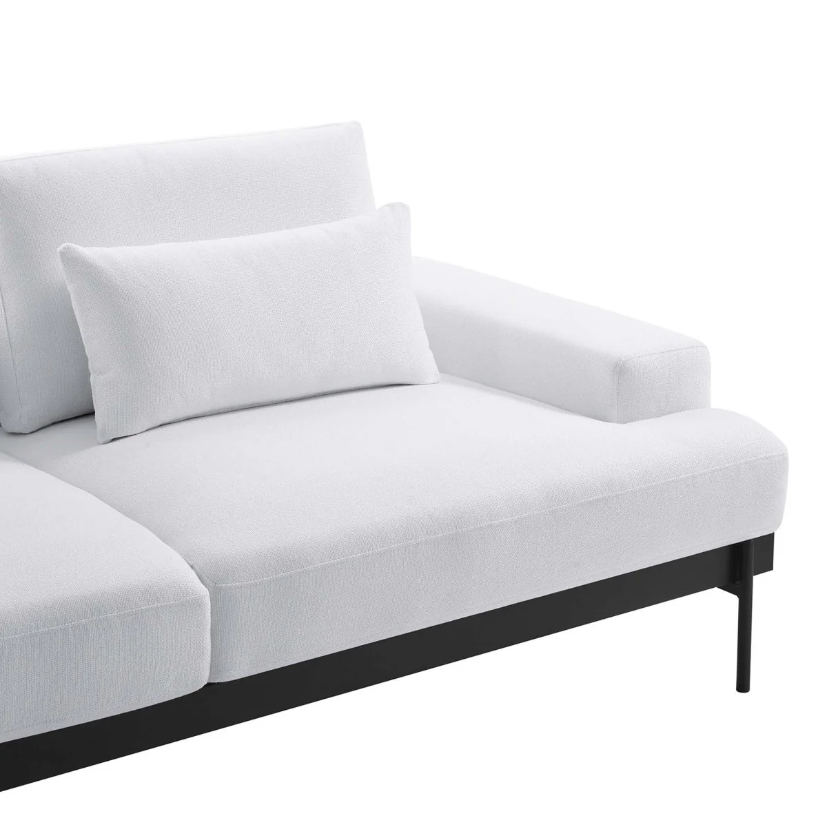 Fabric Upholstered Sofa with Modern Minimalism - Image 16