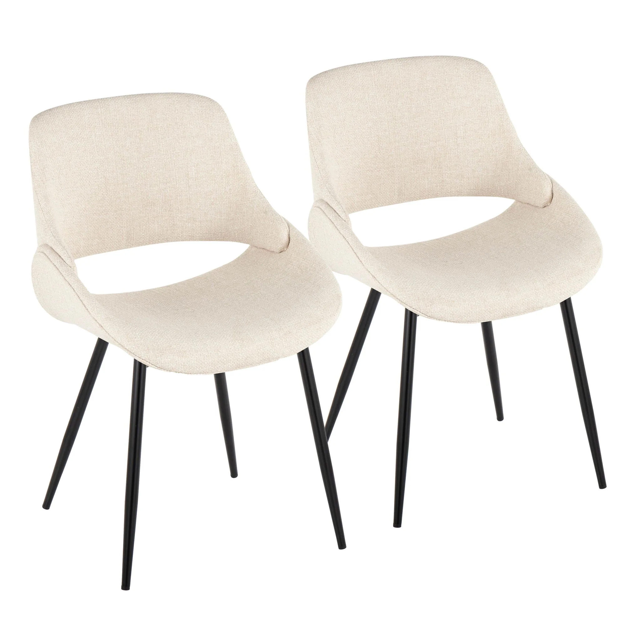 Fabrico - Mid-Century Modern Dining Chair (Set of 2) - Image 2