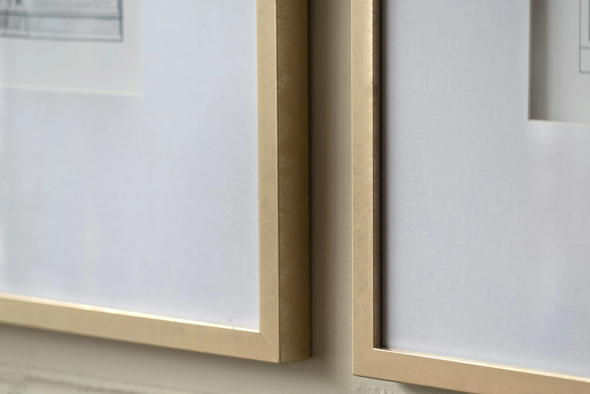 Fake Pencil Architectual Wall Art, Wall Decor Accent (Set of 2) - Silver - Image 4