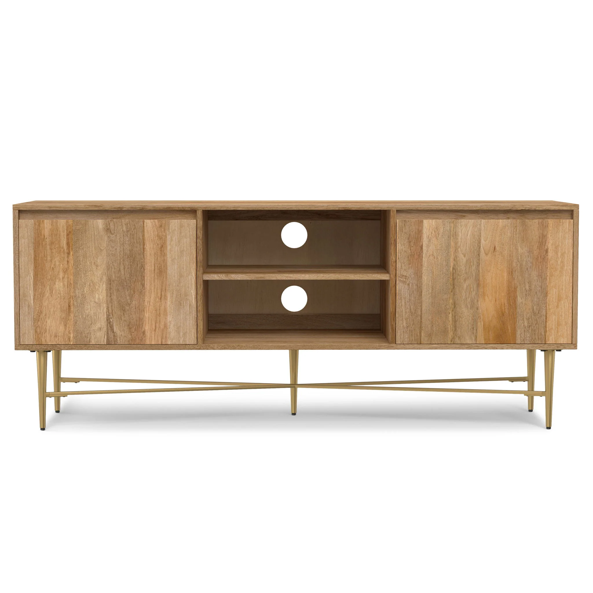 Fallon - TV Media Stand - Natural - Image 6