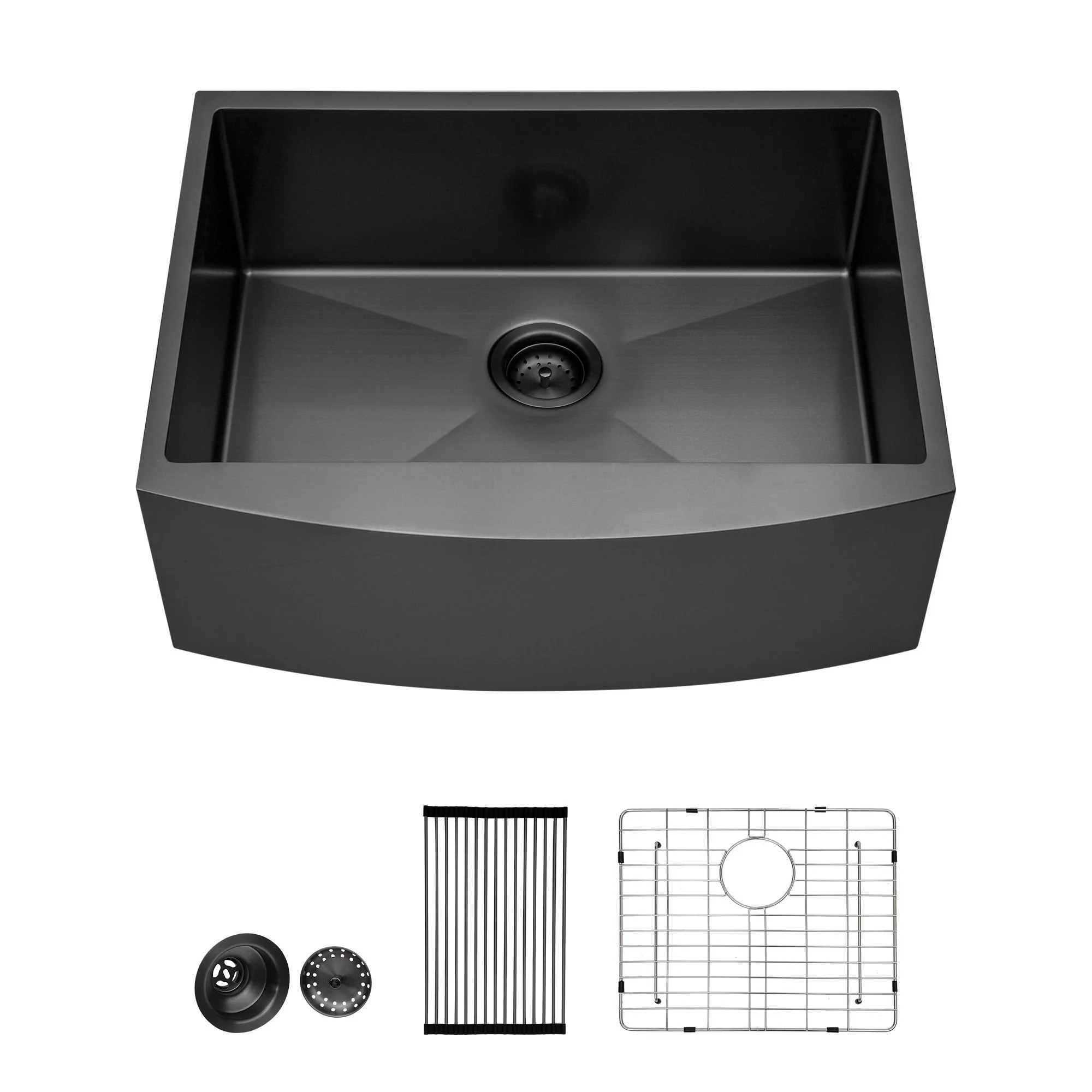 Farmhouse Kitchen Sink, Stainless Steel, Apron Front - Image 7