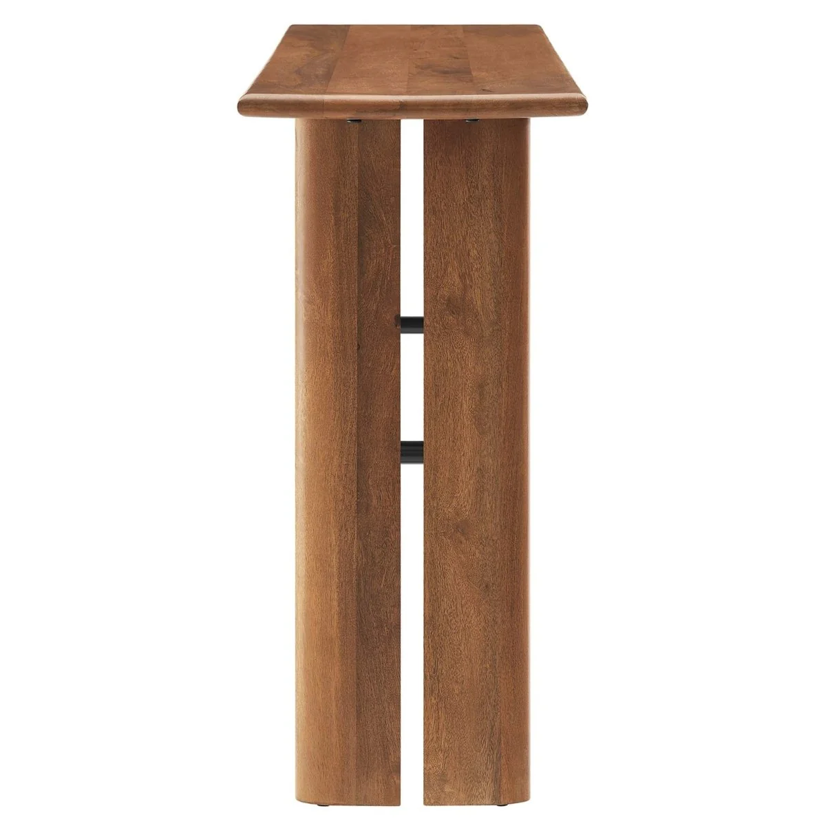 Farmhouse Mango Wood Console Table – Natural 46 Inch - Image 9