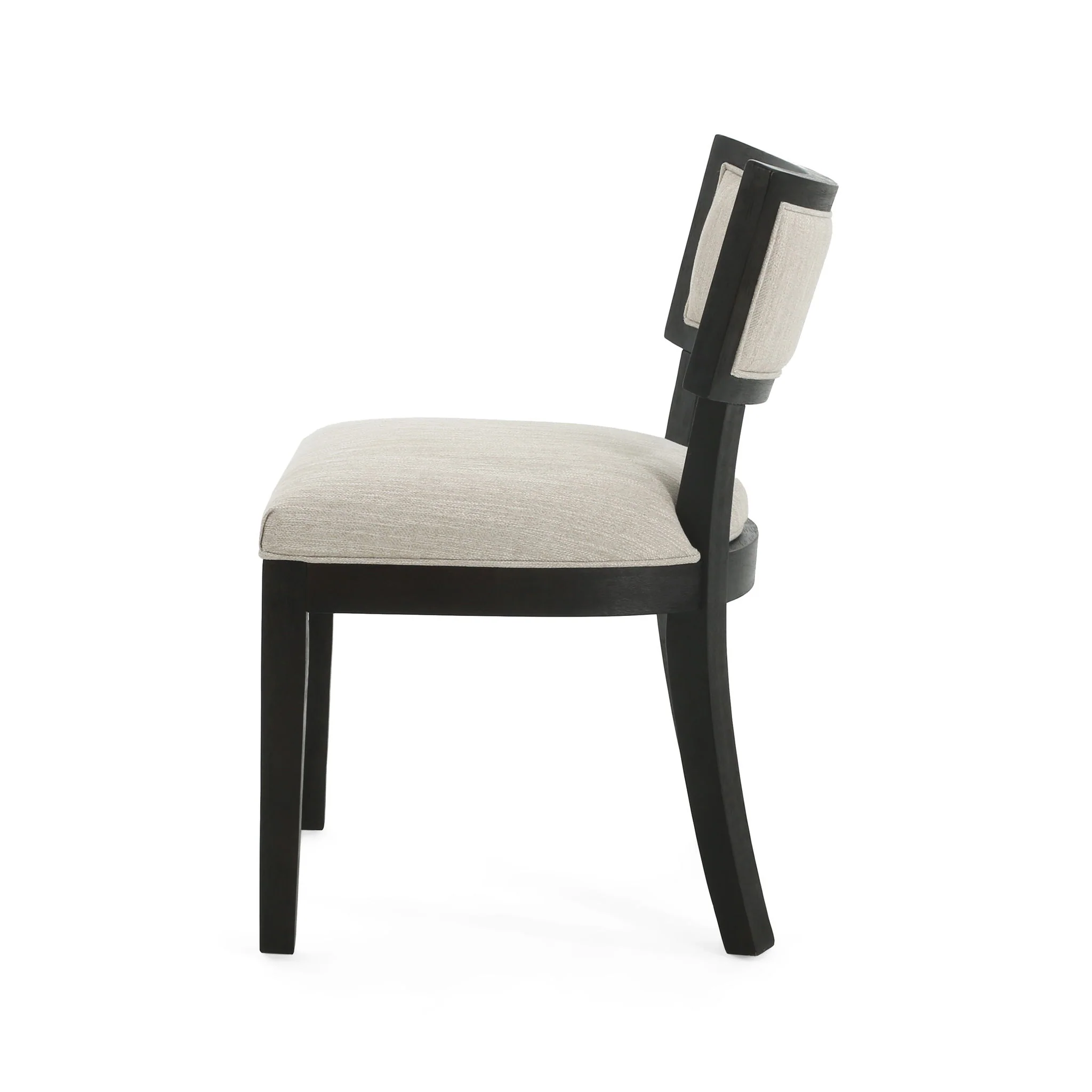 Farmhouse Style Fabric Upholstered Side Dining Chair Set - Image 11